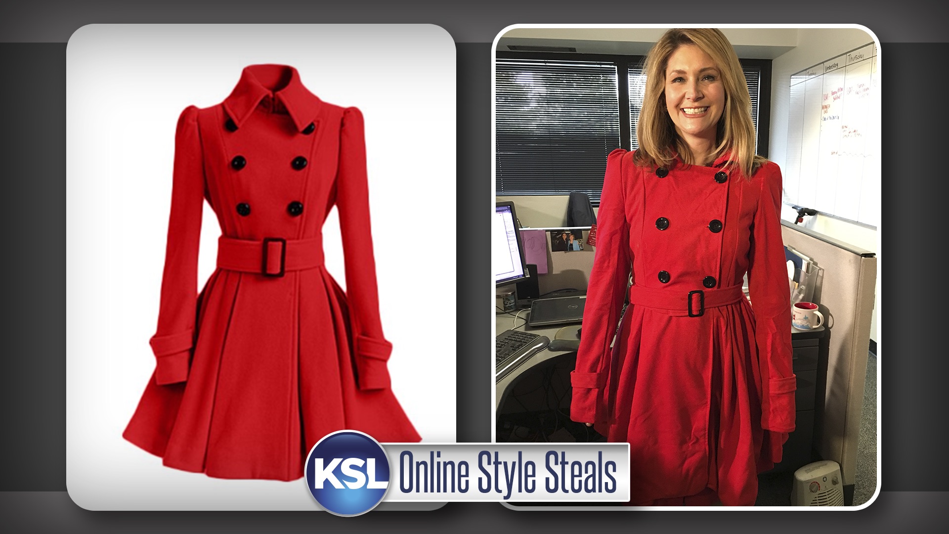 Lori Prichard and her purchase. (Photo: KSL-TV)