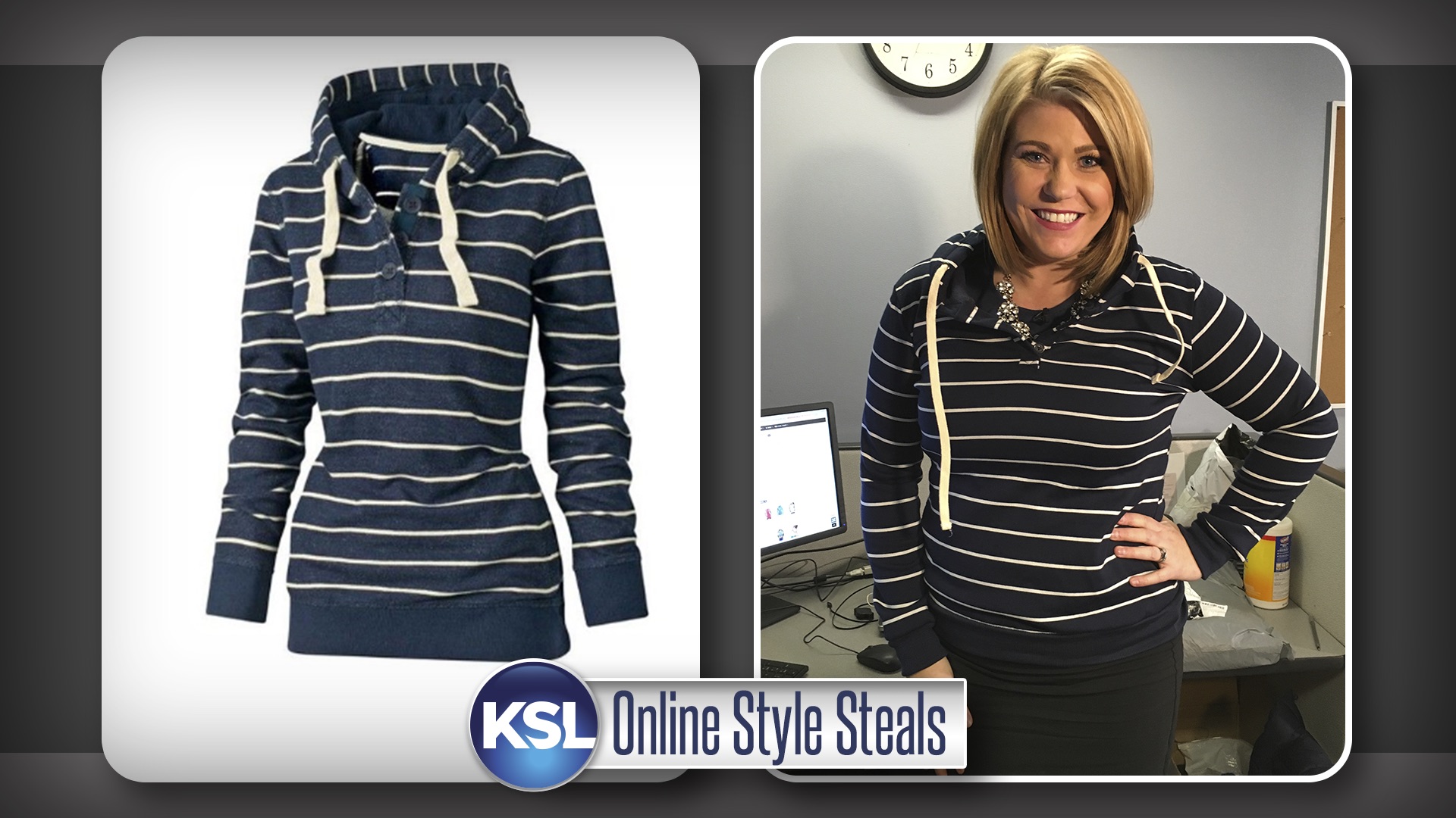 Shara Park and her purchase. (Photo: KSL-TV)