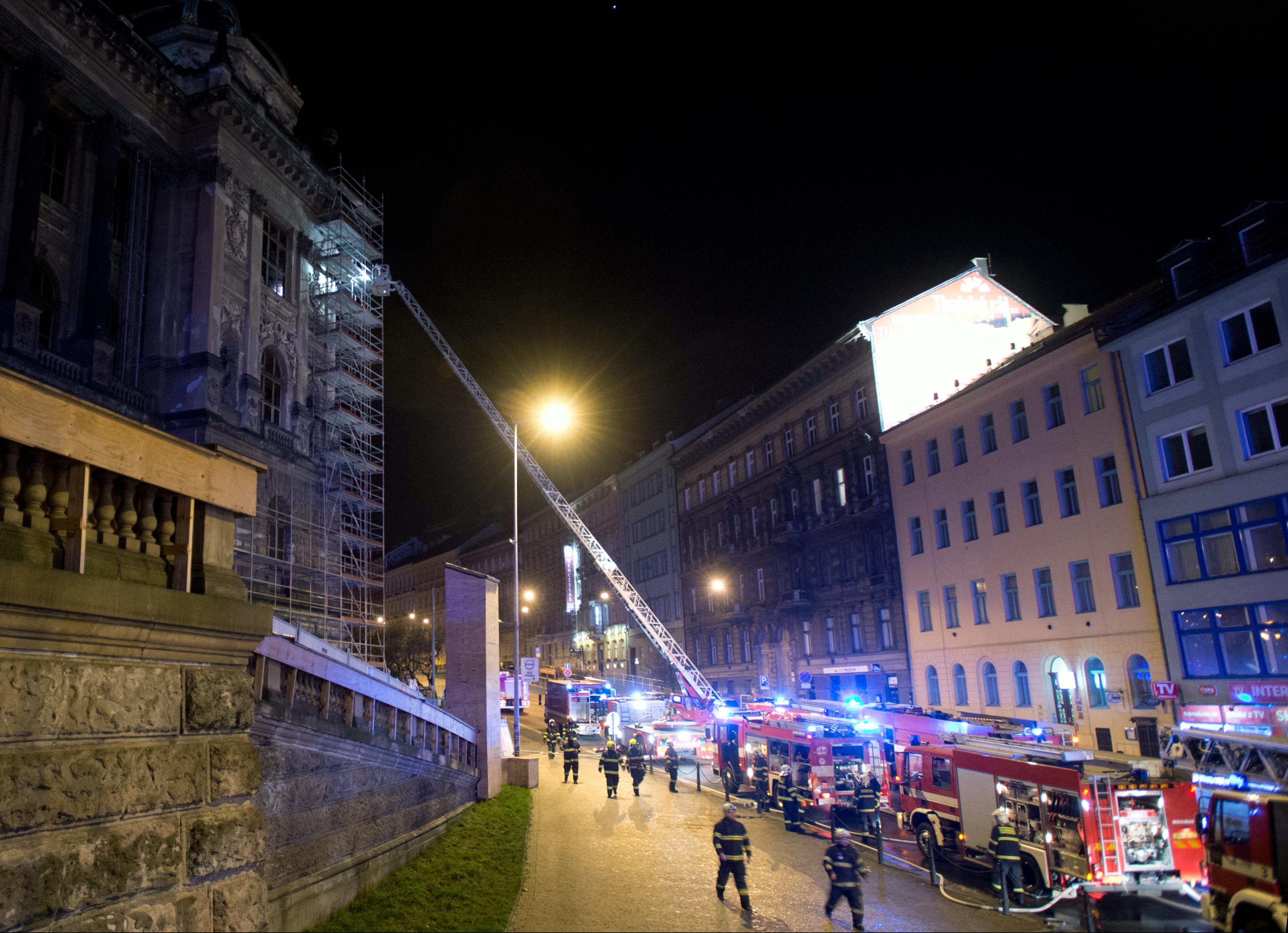 Czech National Museum in Prague hit by fire