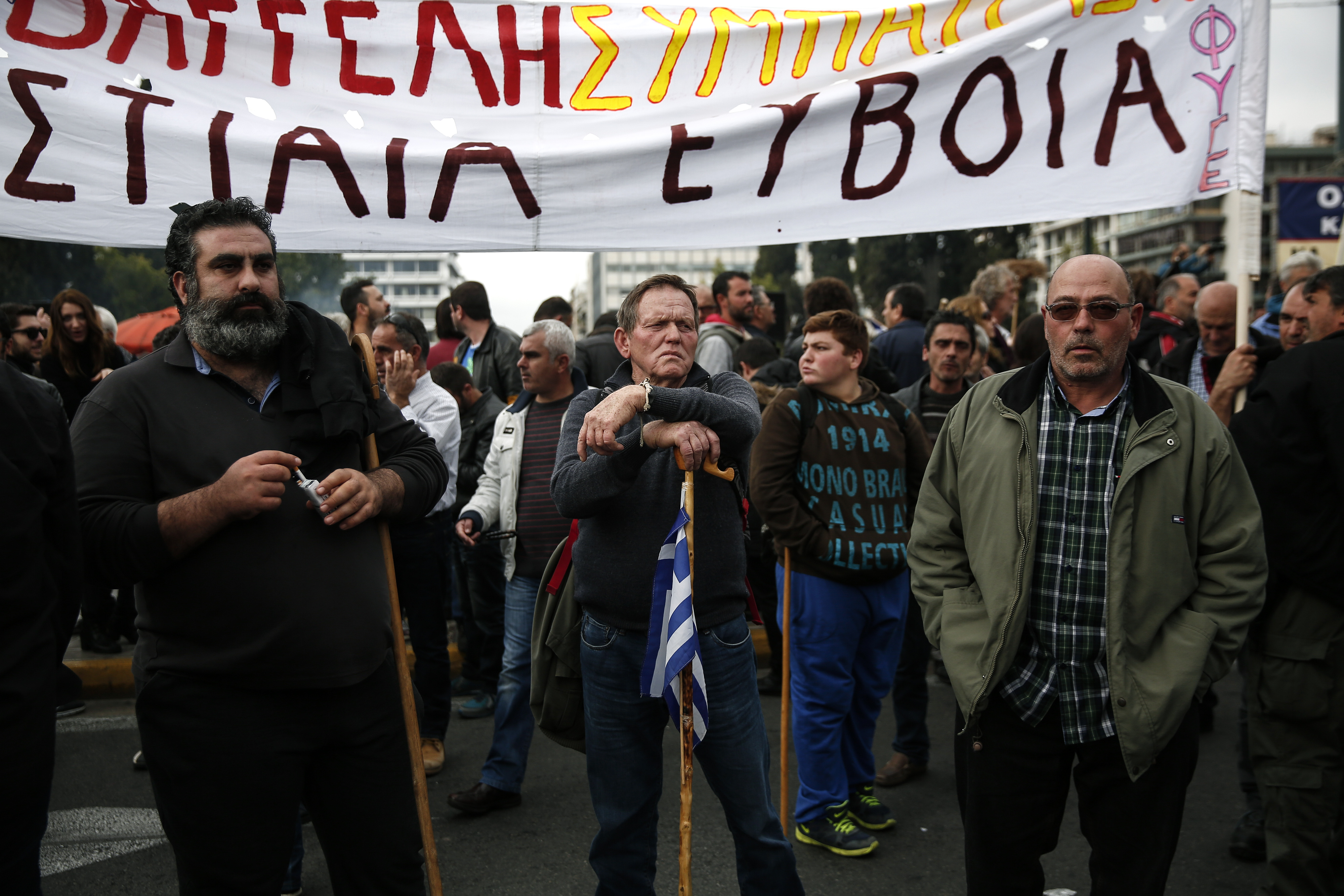 Greek farmers end blockade of central Athens in tax dispute
