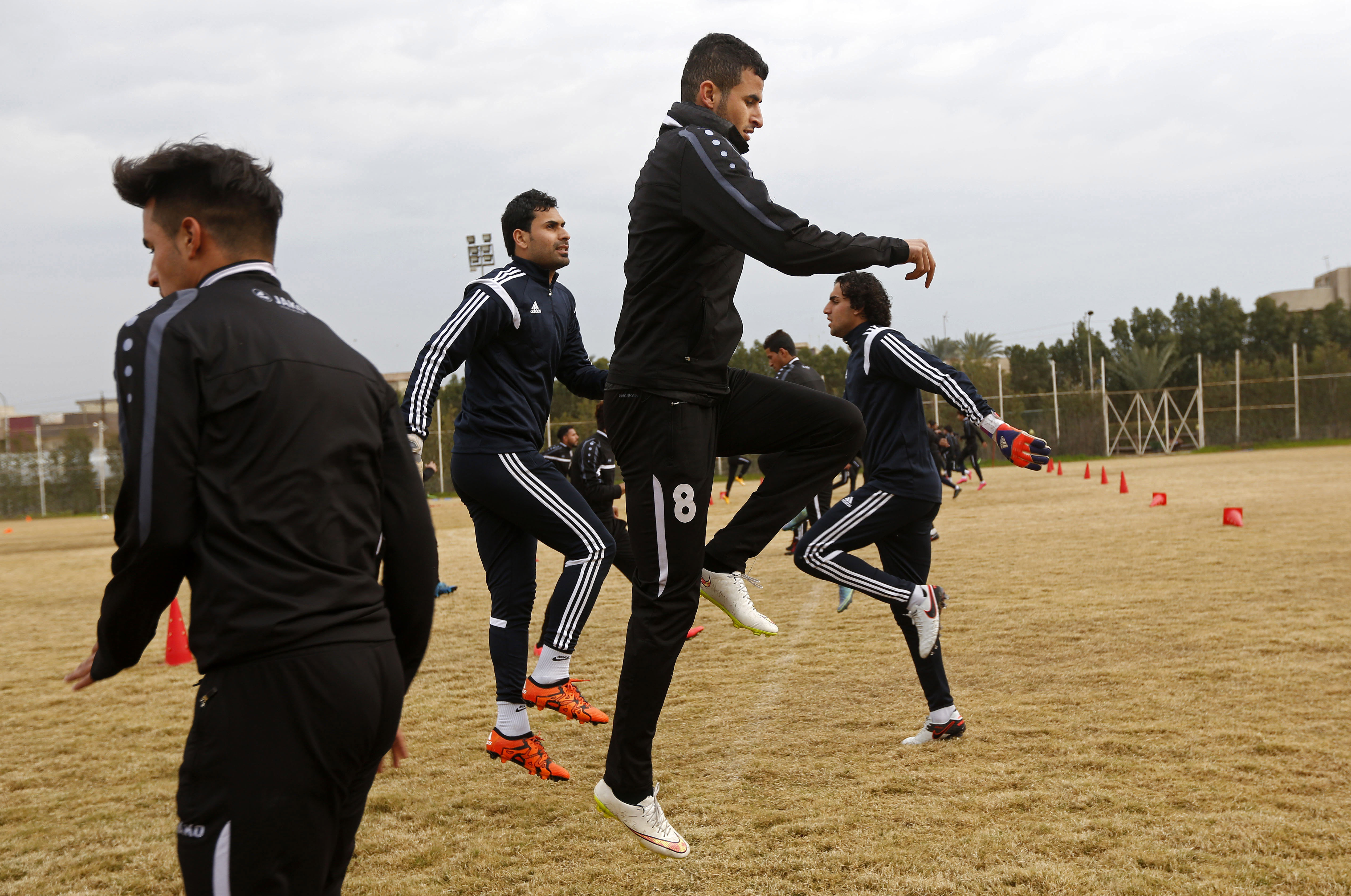 Displaced by IS, Iraqi soccer star now off to the Olympics