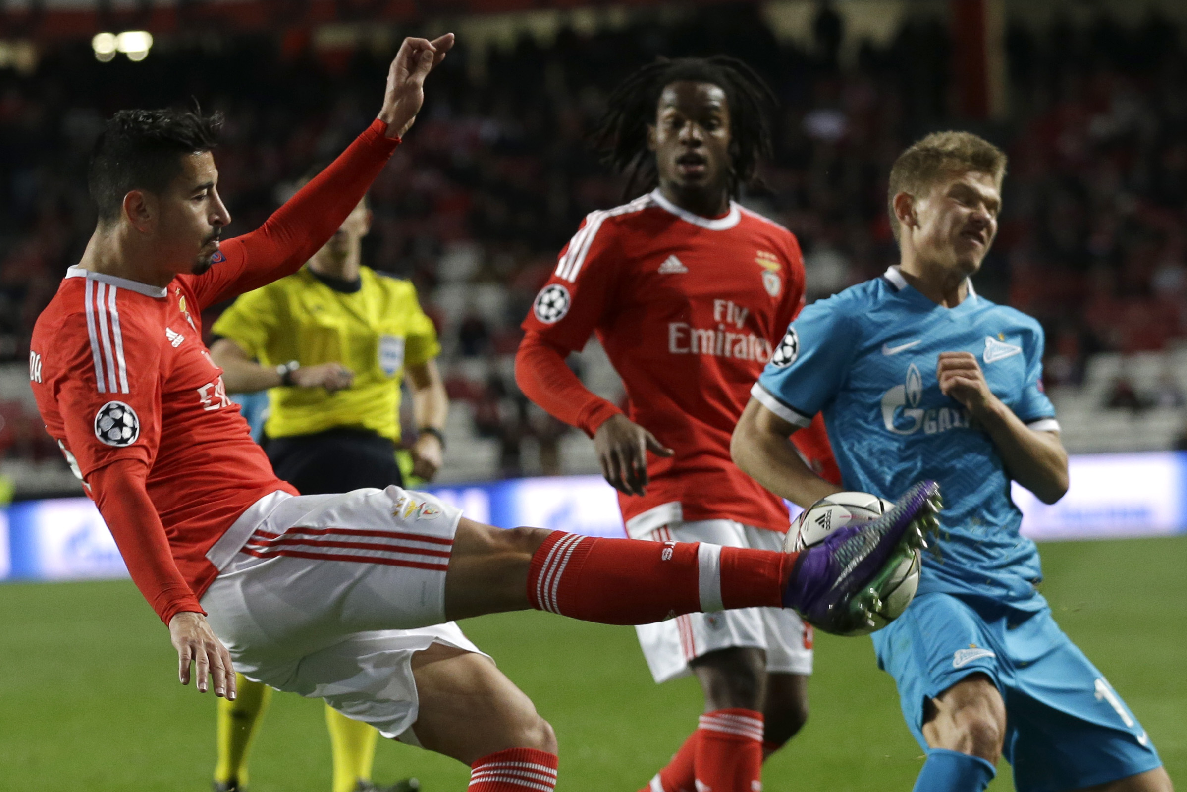 Benfica edges Zenit 1-0 in Champions League with late goal