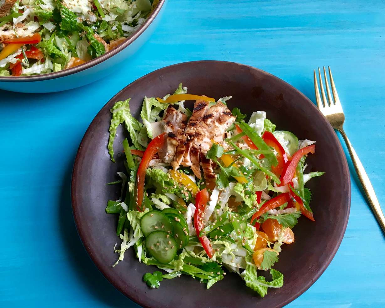 Sesame Ginger Dressing with Asian Slaw