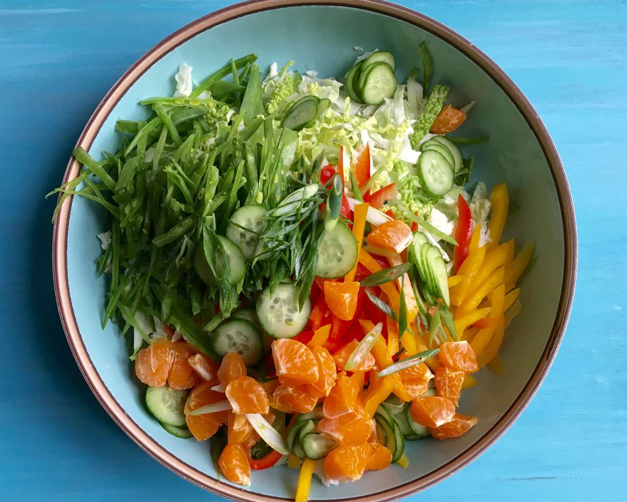 Sesame Ginger Dressing with Asian Slaw