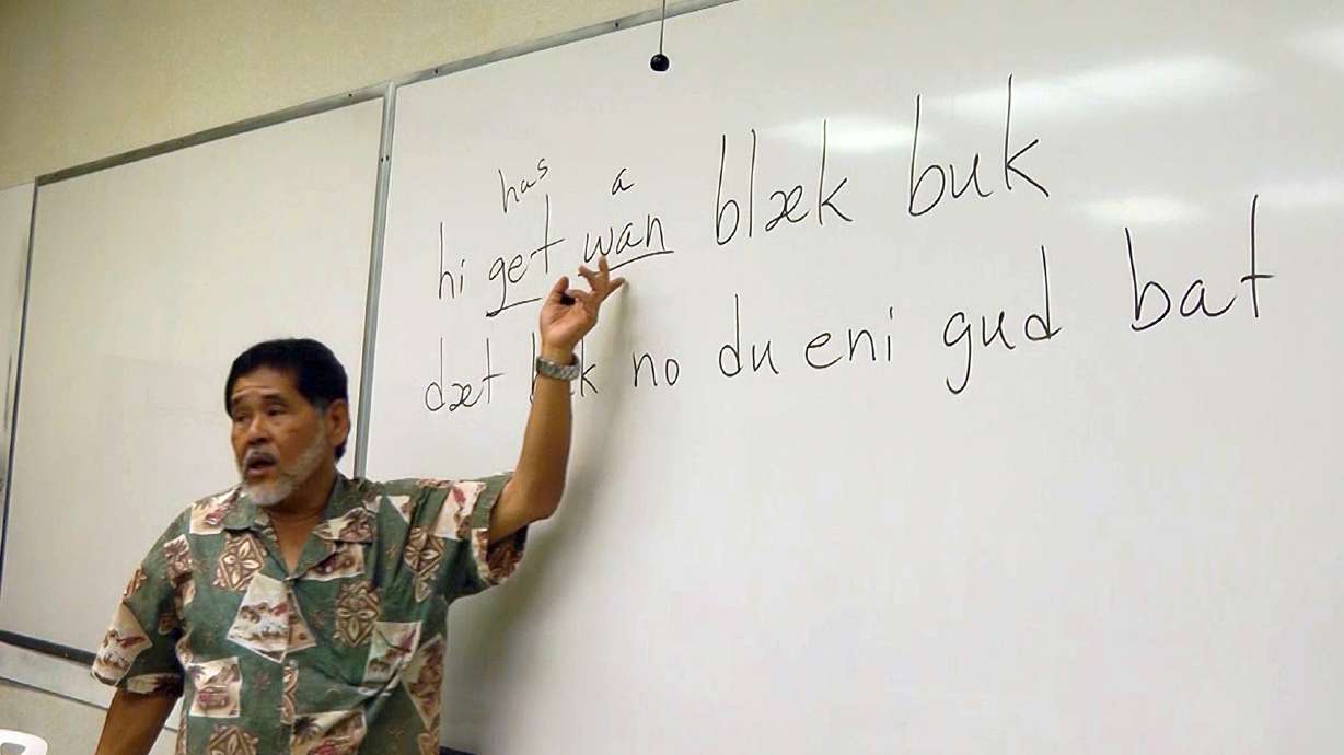 Data inspires pride for Pidgin, a Hawaii language