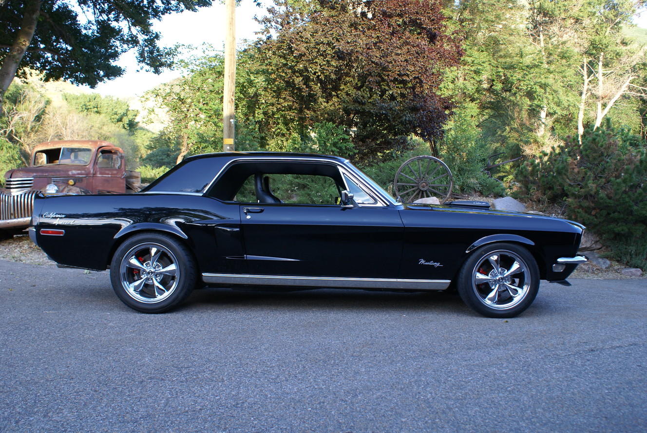 Ogden man puts blood, sweat and tears into restoring '68 Mustang California Special
