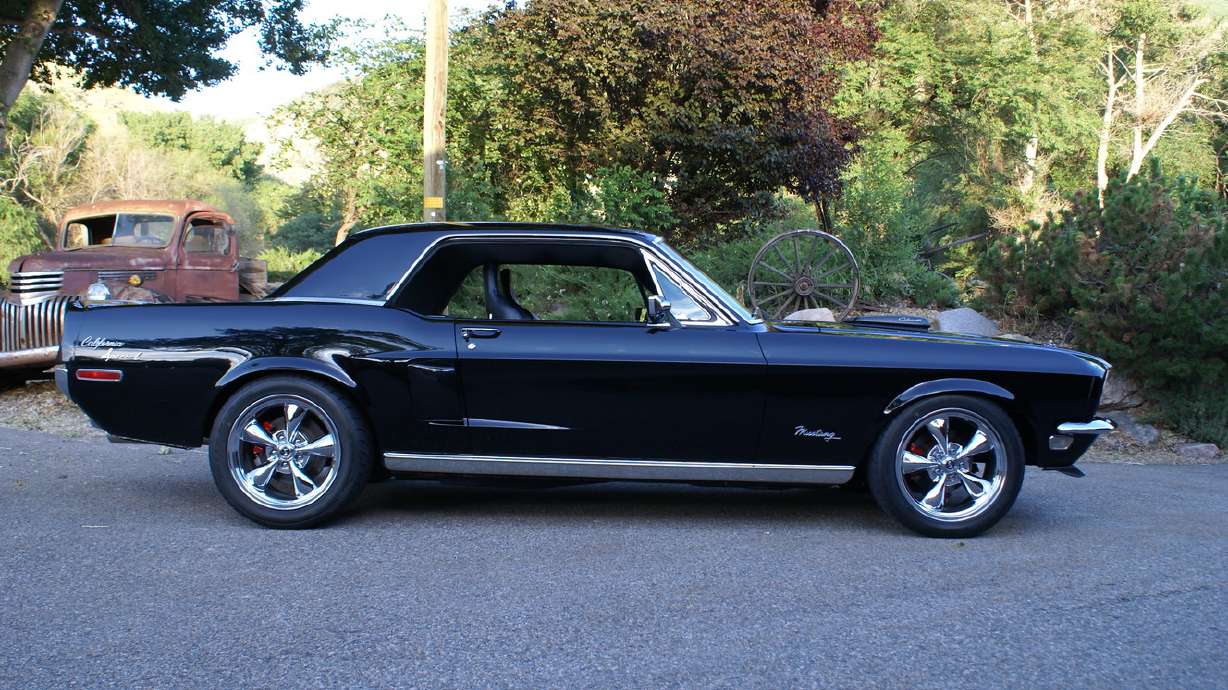 Ogden man puts blood, sweat and tears into restoring '68 Mustang California Special