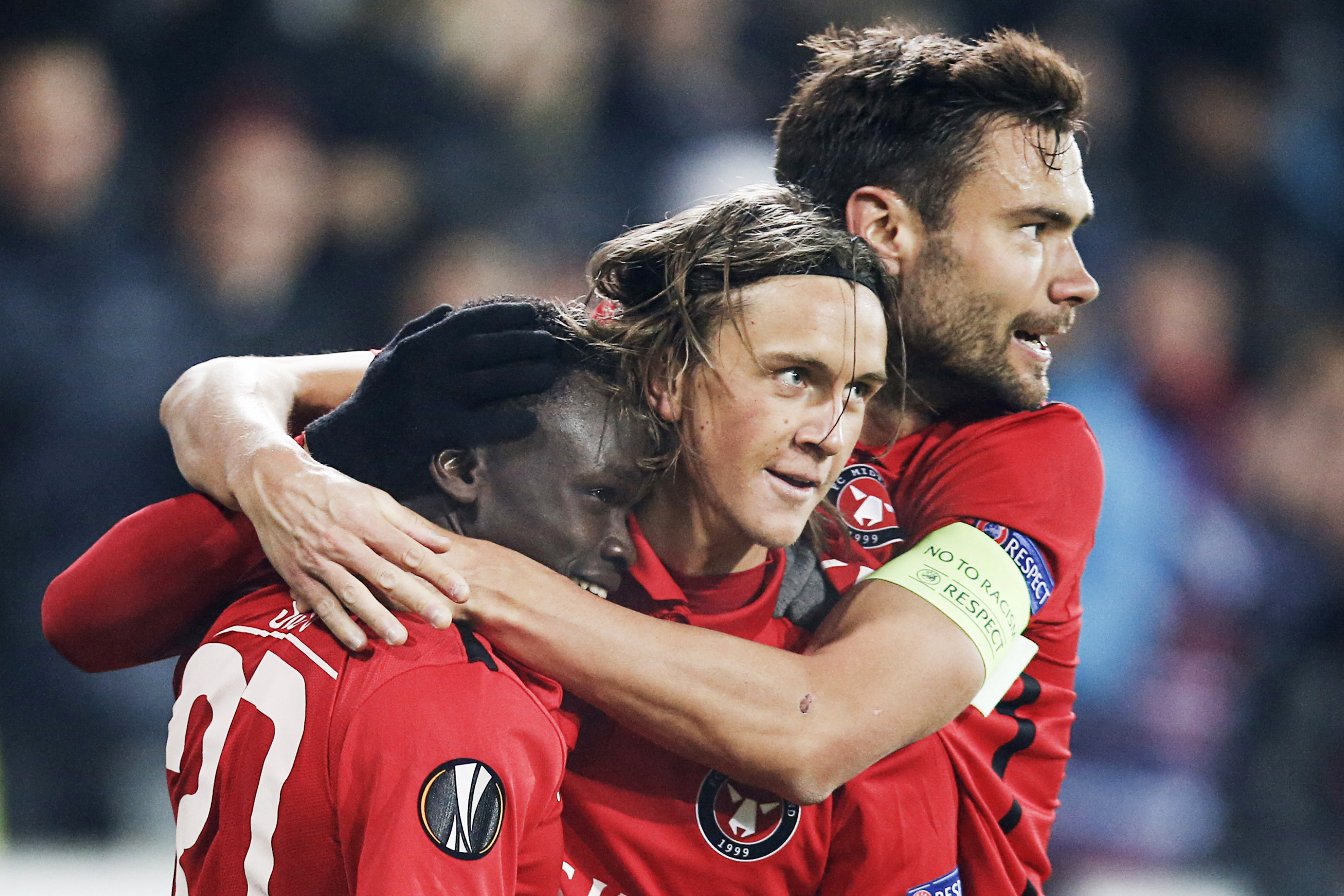 United humbled in 2-1 loss at Midtjylland in Europa League