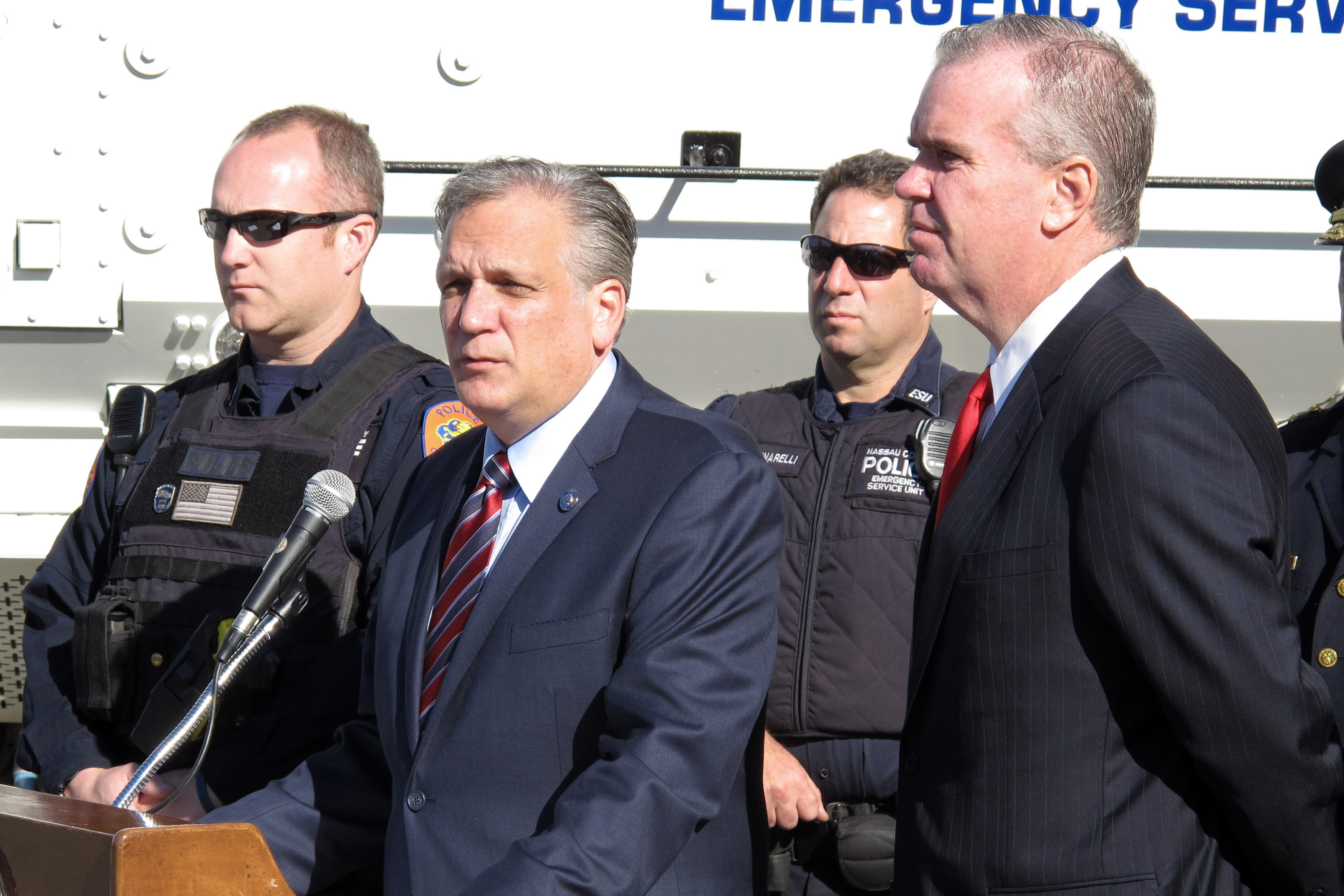 Long Island's top official battles sexting accusations