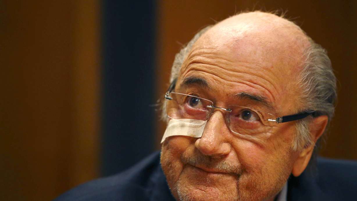 Sepp Blatter's book about life at FIFA published this month
