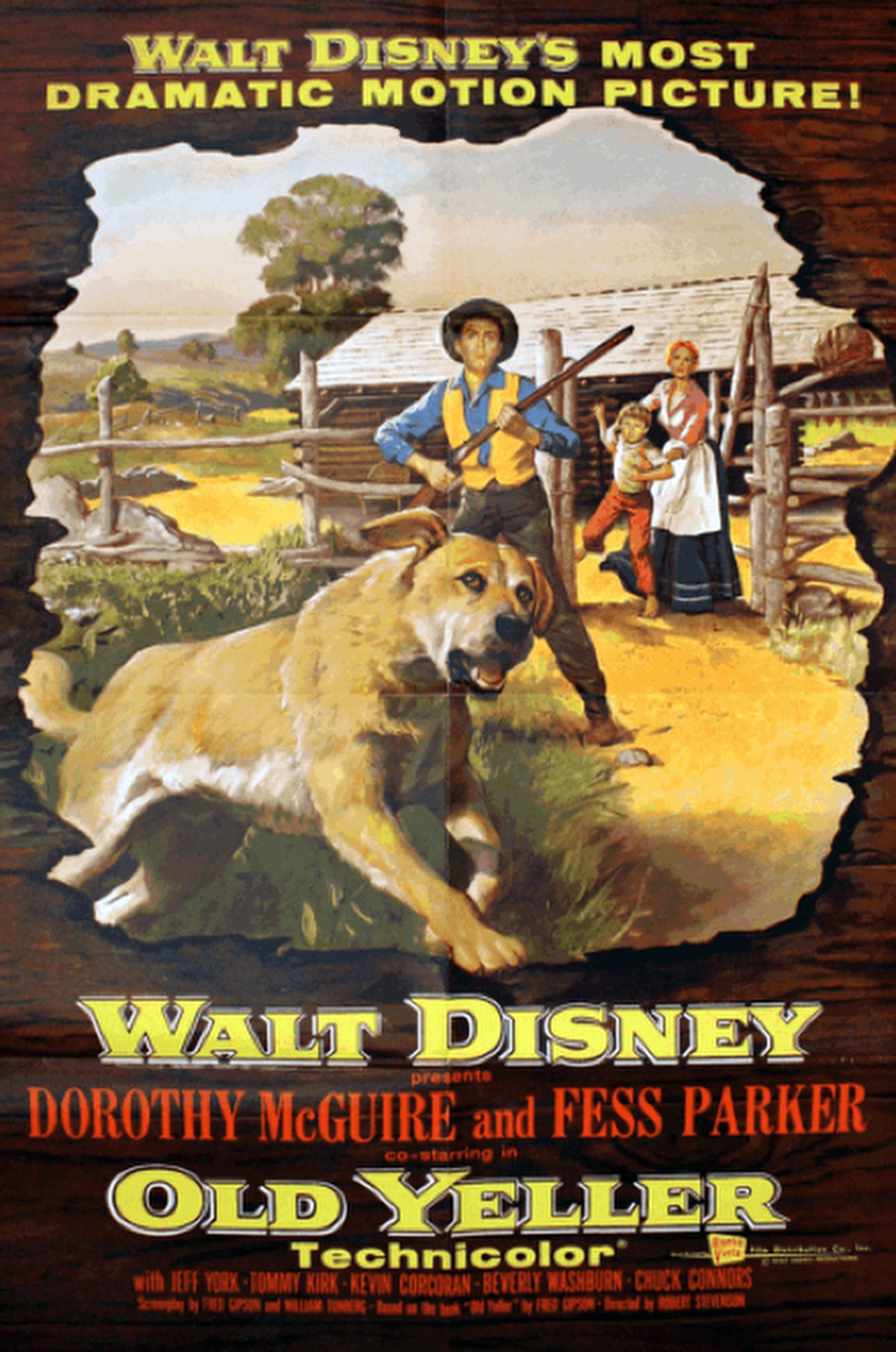 'Old Yeller' named all-time family favorite