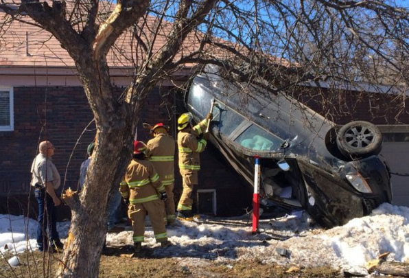 Madre y su pequeño de UT se salvan milagrosamente luego de hoque en su casa