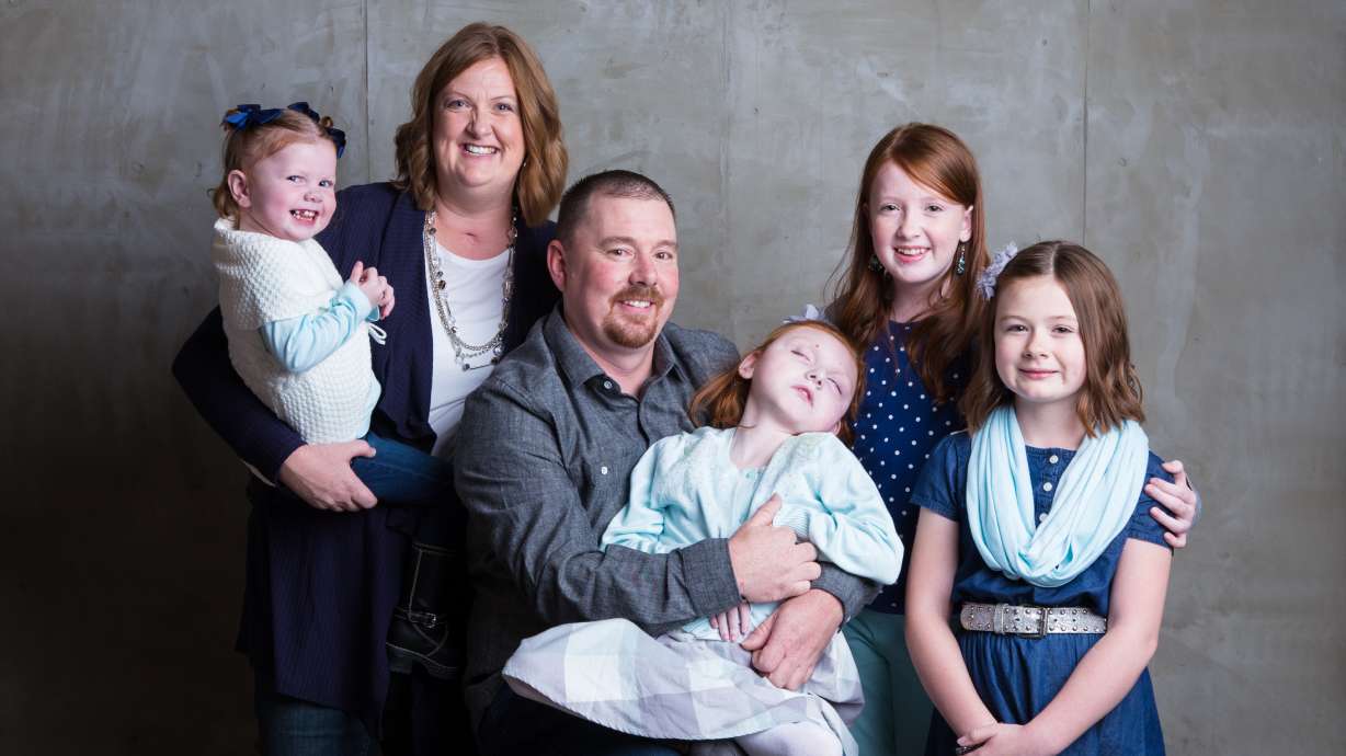 Utah mother talks about blessings of raising 3 daughters with physical disabilities