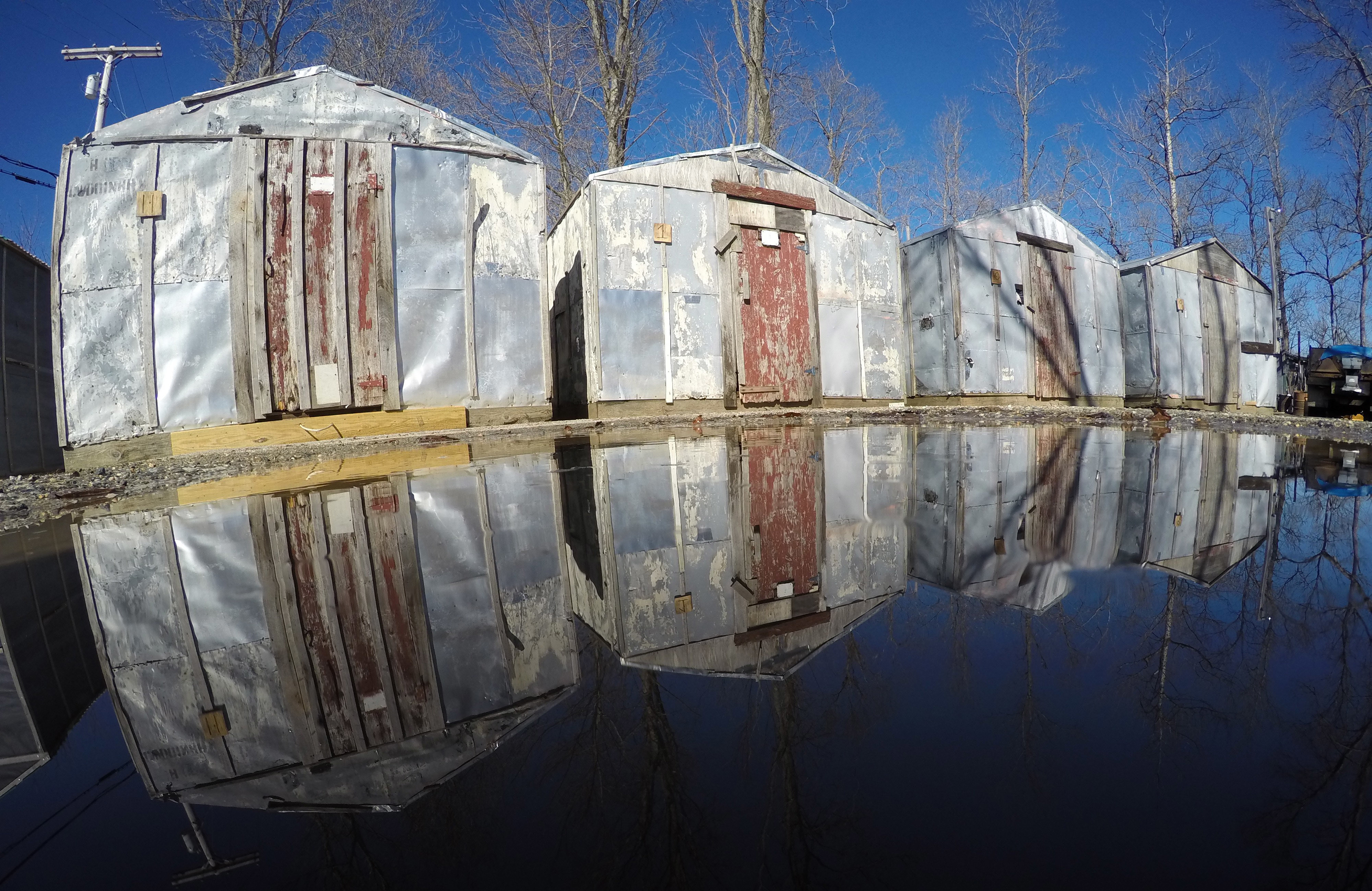 No ice means no winter smelt-shack fishing for Mainers