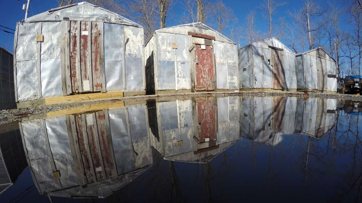 No ice means no winter smelt-shack fishing for Mainers
