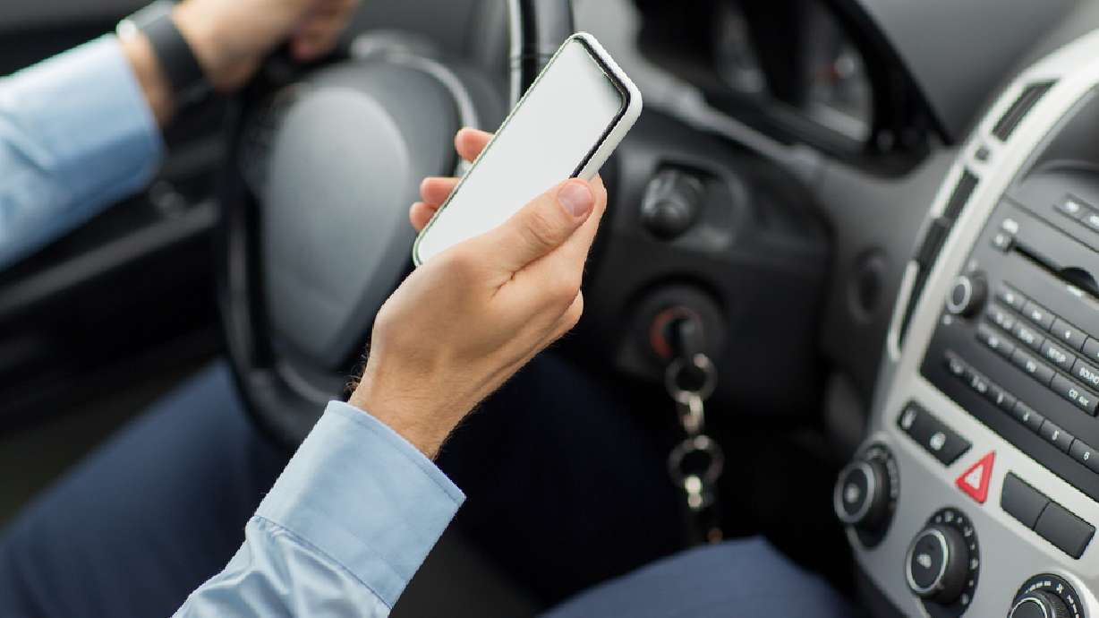 Drivers engaging in risky behavior behind the wheel