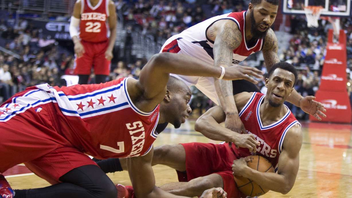 Wall scores 37 as Wizards rally to beat 76ers 116-108