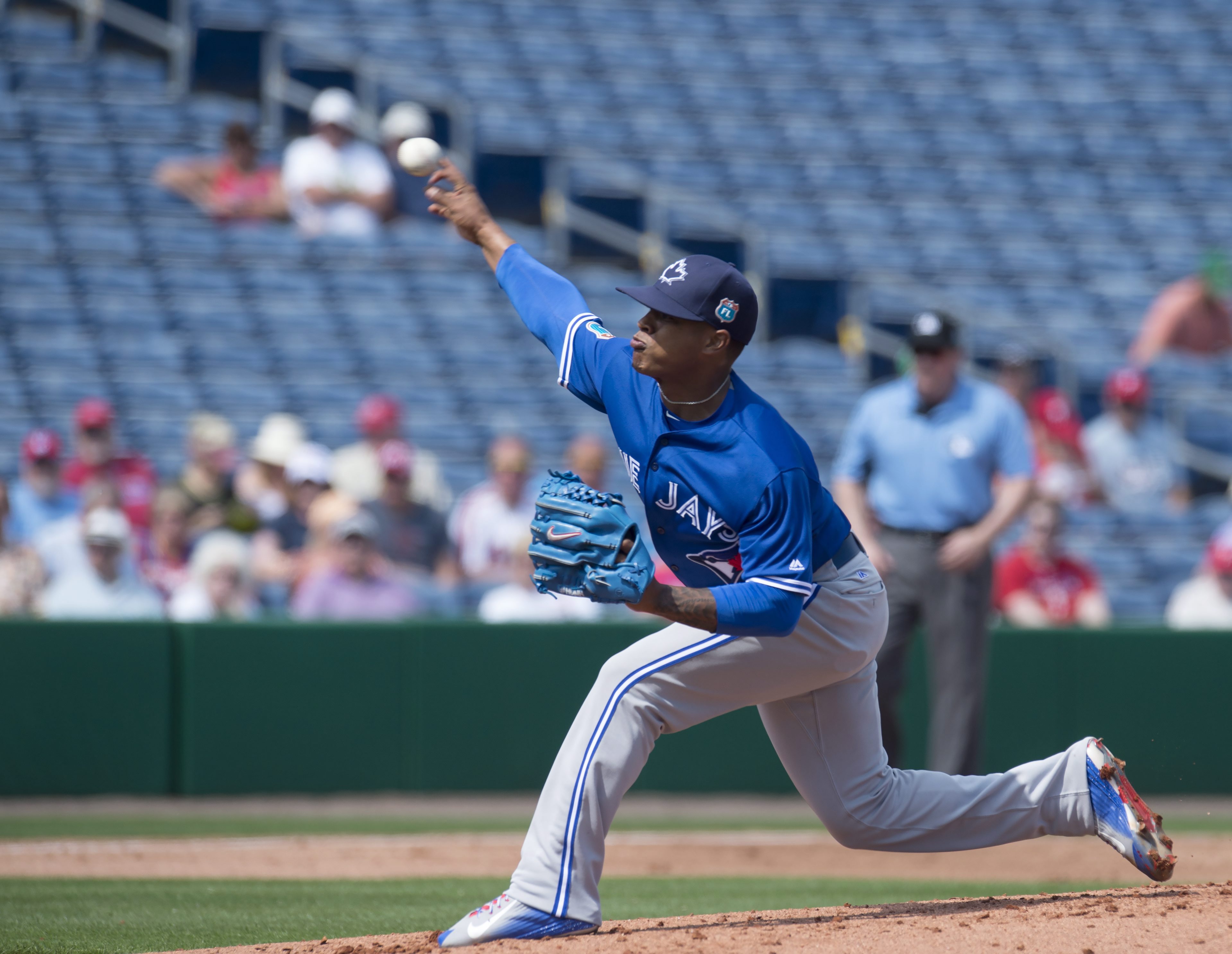 Stroman starts with a strikeout, Barney, Blue Jays top Phils
