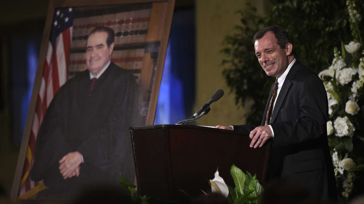 Scalia remembered as dad, colleague, friend at memorial