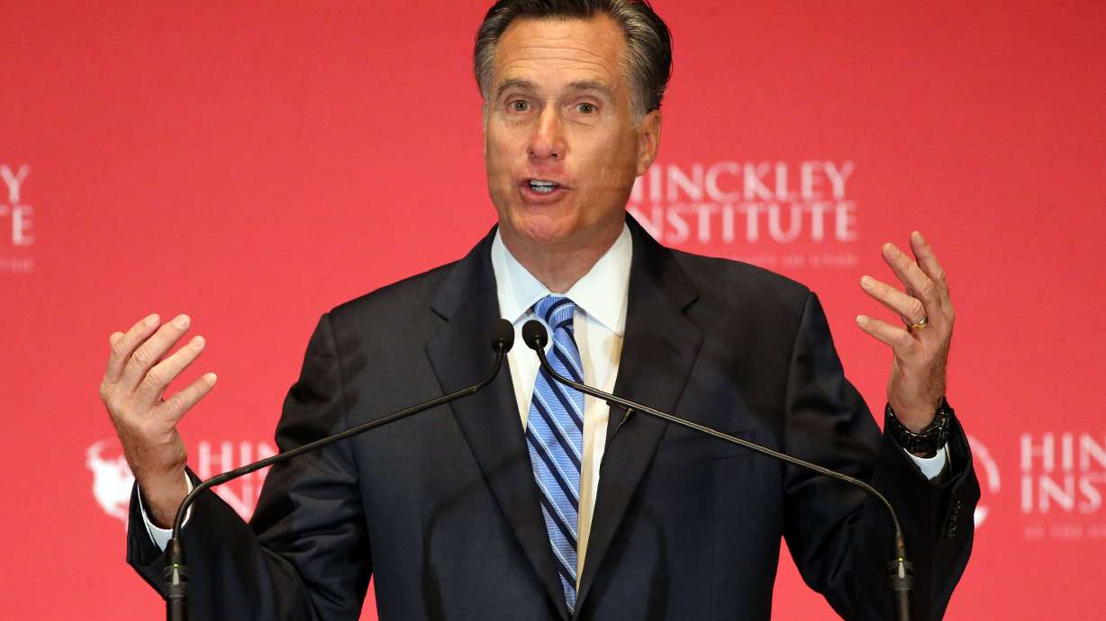 Utahn wants Romney on the ballot, but it's too late now