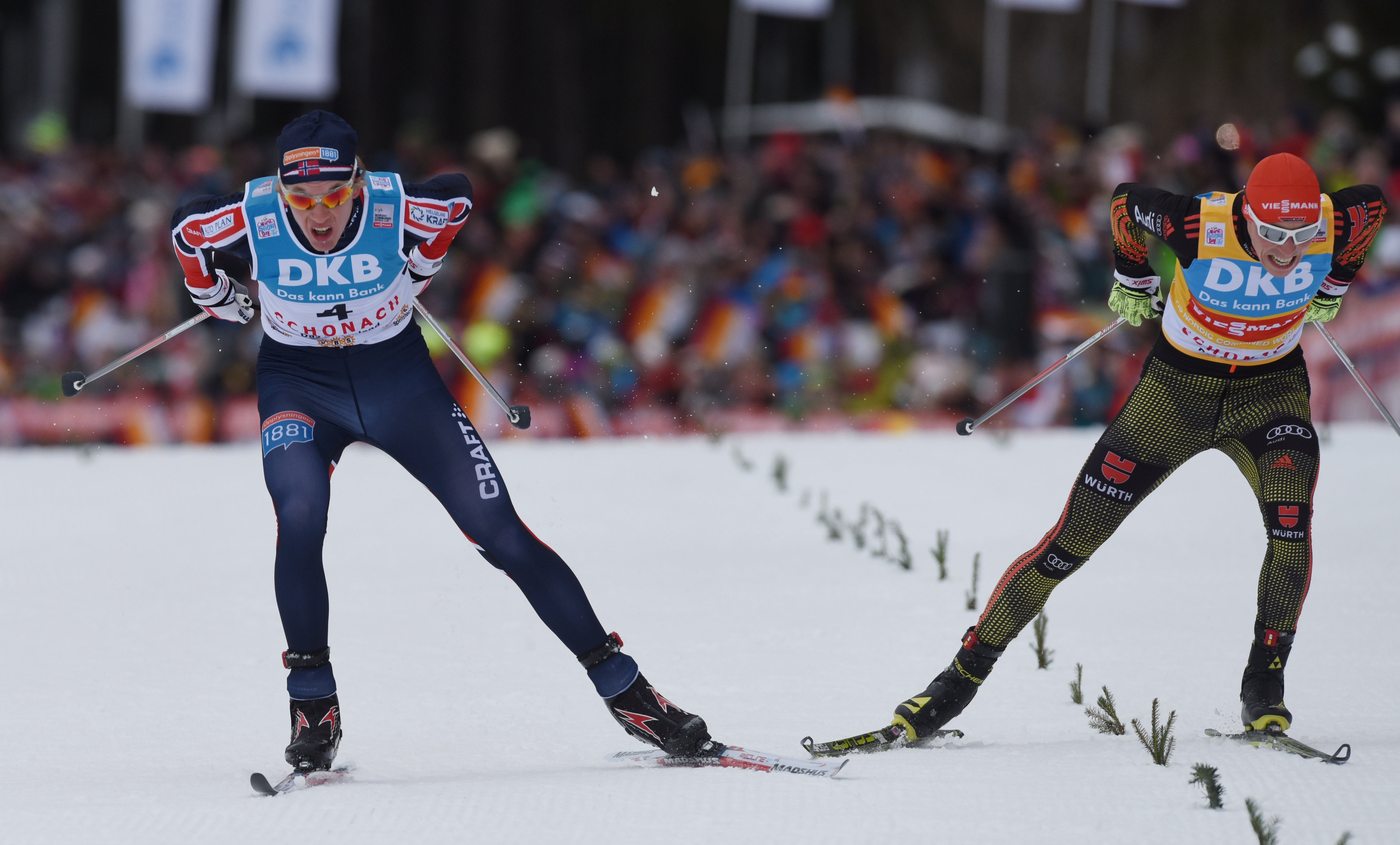Krog disqualified, Frenzel wins Nordic combined World Cup
