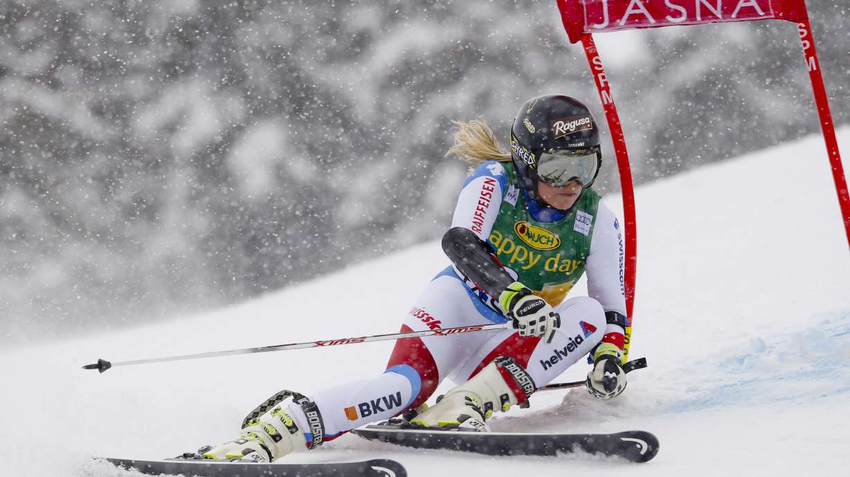Brem wins World Cup GS, Gut goes top of overall standings