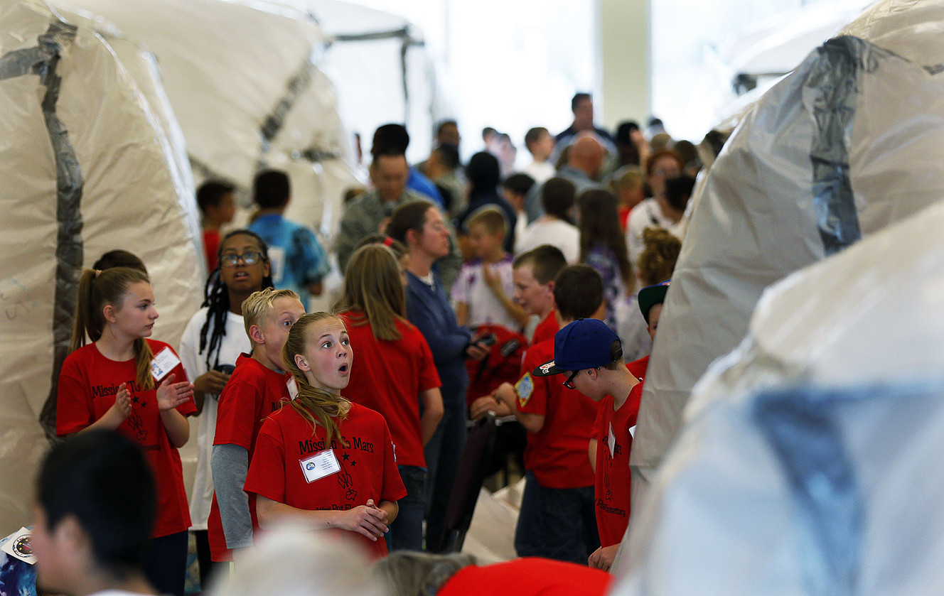 Utah 5th-graders embark on 'Mission to Mars'