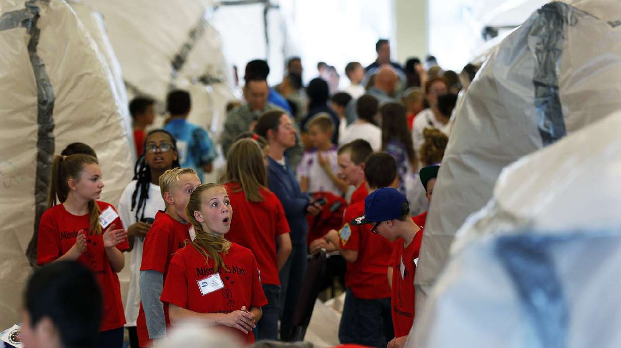 Utah 5th-graders embark on 'Mission to Mars'