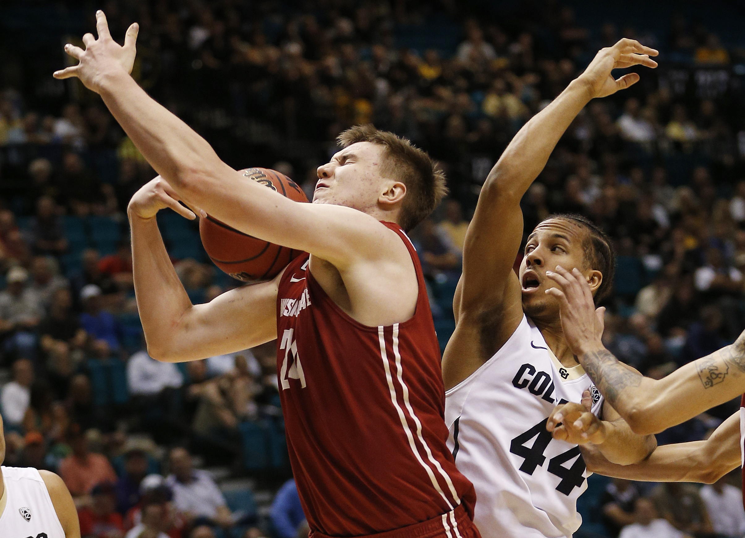 Colorado rolls over Washington State 80-56 at Pac-12 tourney