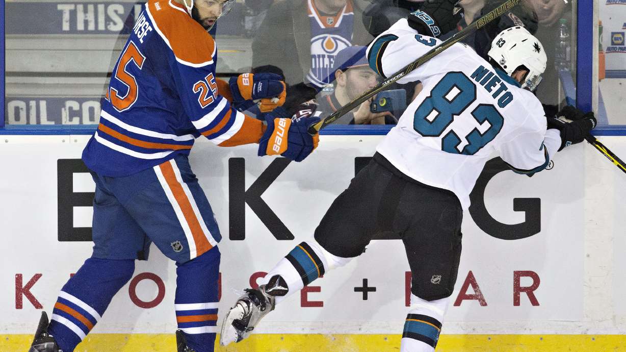 Oilers' Nurse suspended 3 games for being aggressor