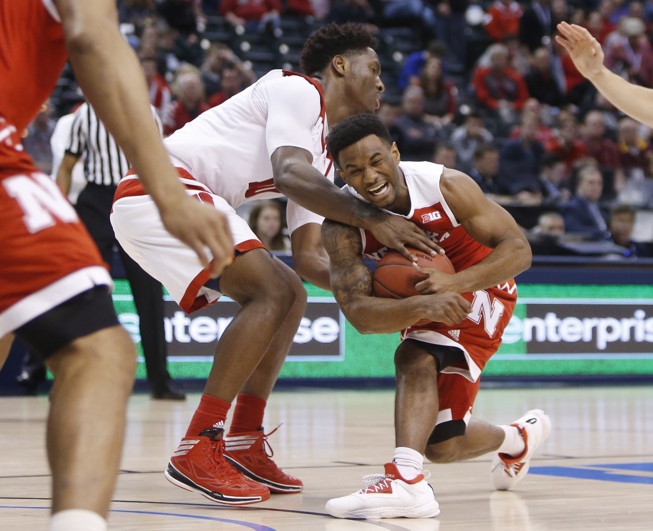 Nebraska beats Wisconsin 70-58 in Big Ten tournament