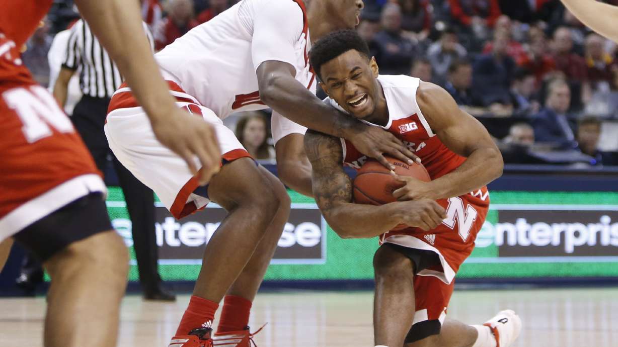 Nebraska beats Wisconsin 70-58 in Big Ten tournament