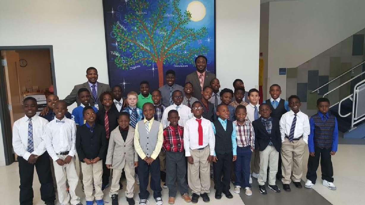 School's 'Gentleman's Club' teaches young boys to mind their manners