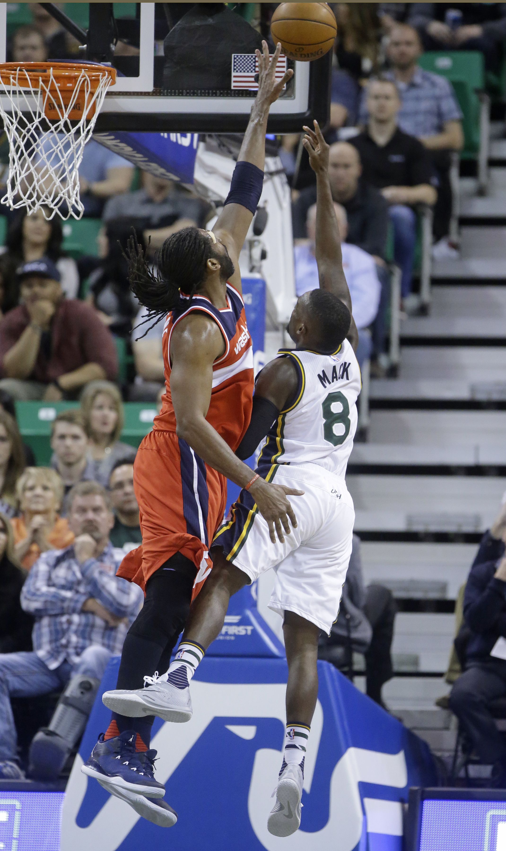 Mack scores career-high 27 as Jazz beat Wizards 114-93