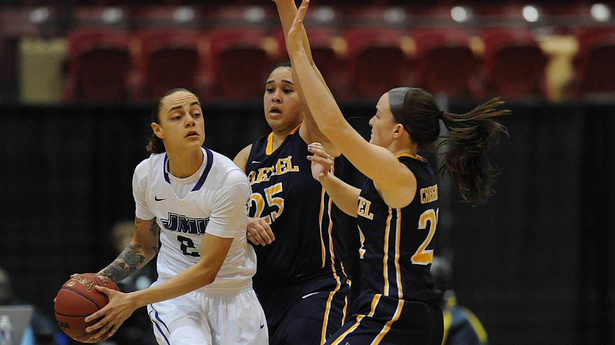 James Madison women win third straight CAA championship