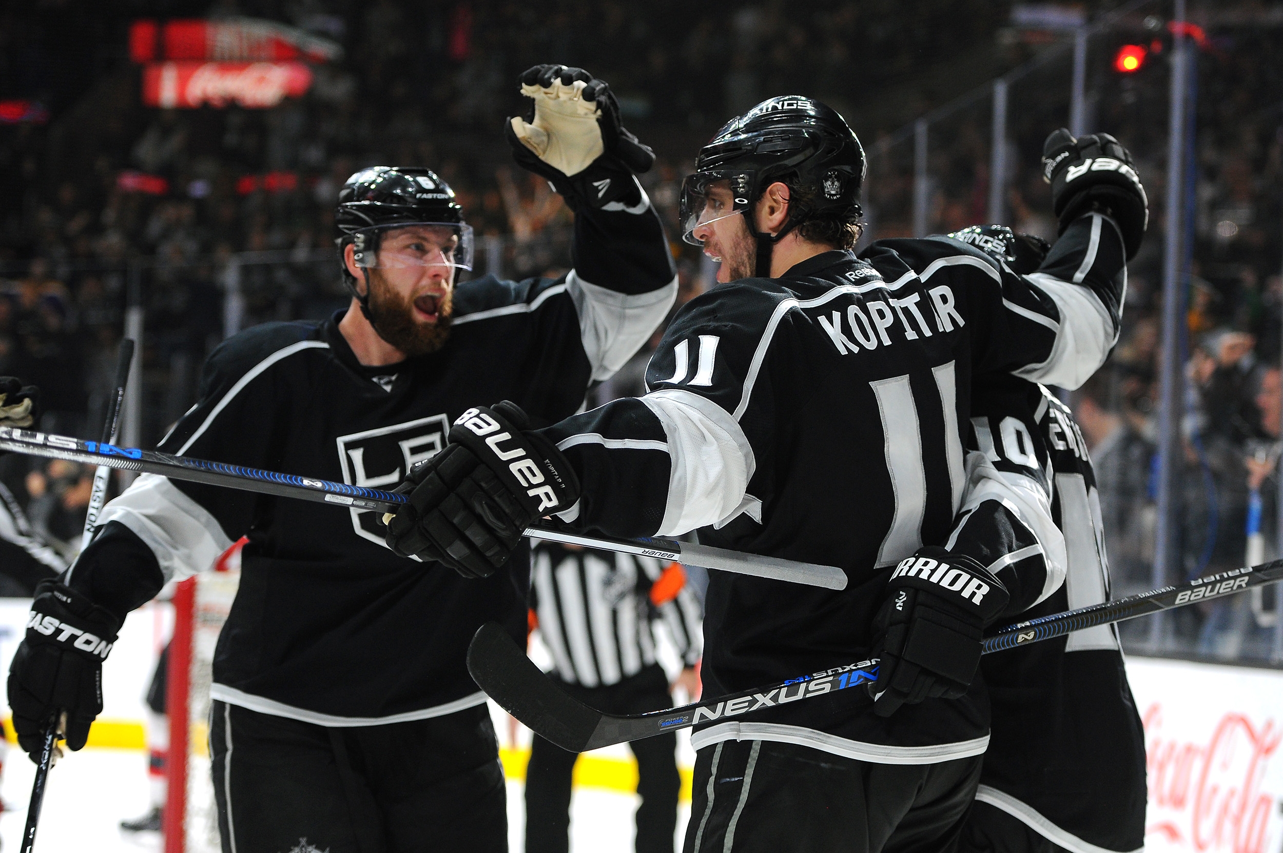 John Moore gets OT winner in Devils' 2-1 victory over Kings