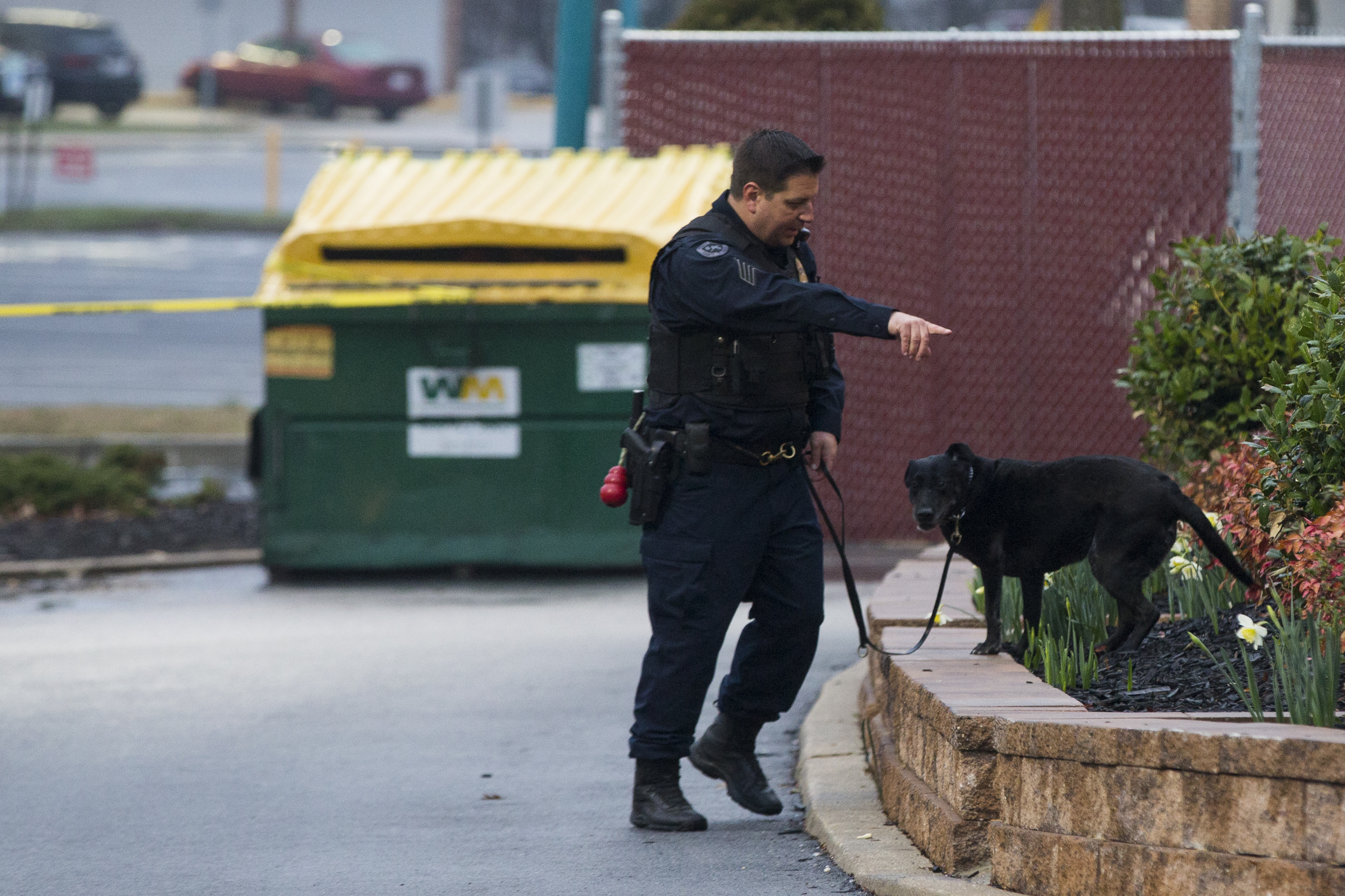 The Latest: Police: Gunman meant to die in station shootout