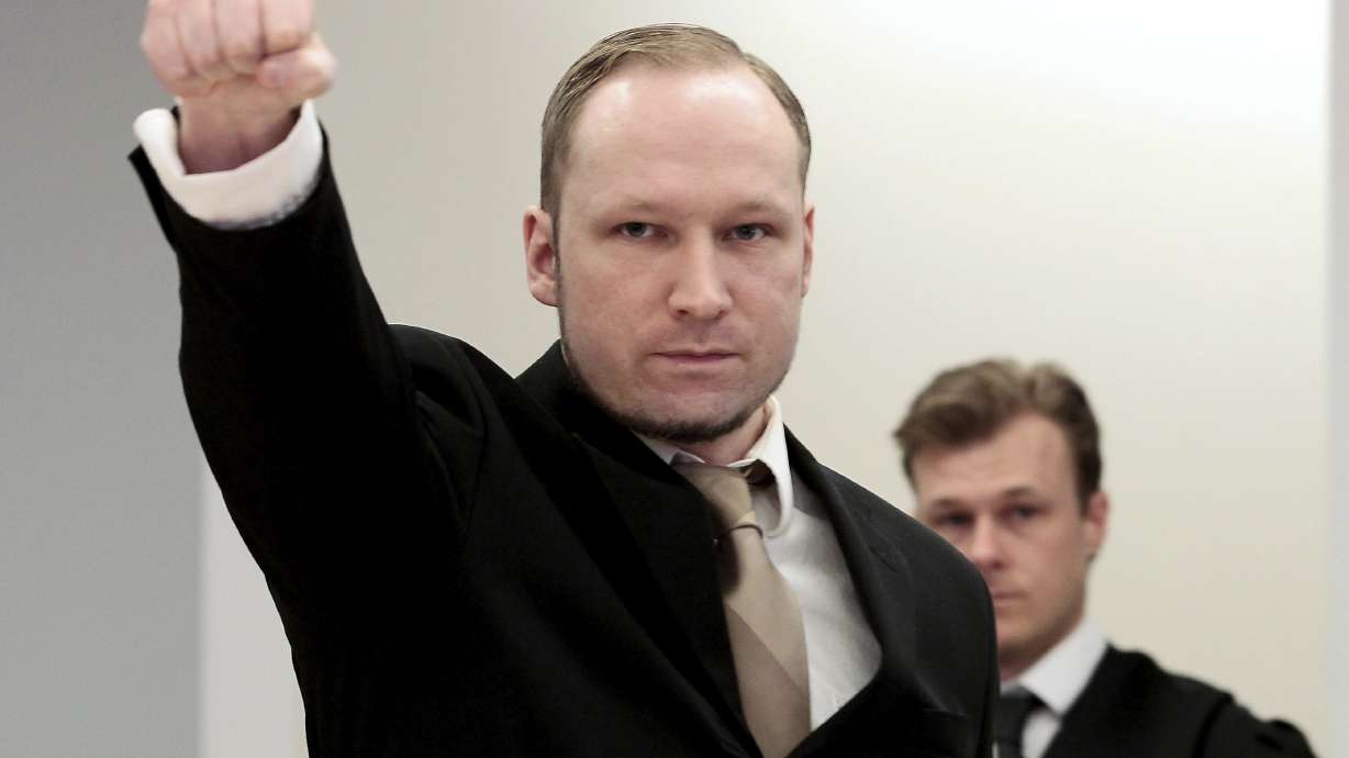Breivik sought contact from Norway with Aryan Brotherhood