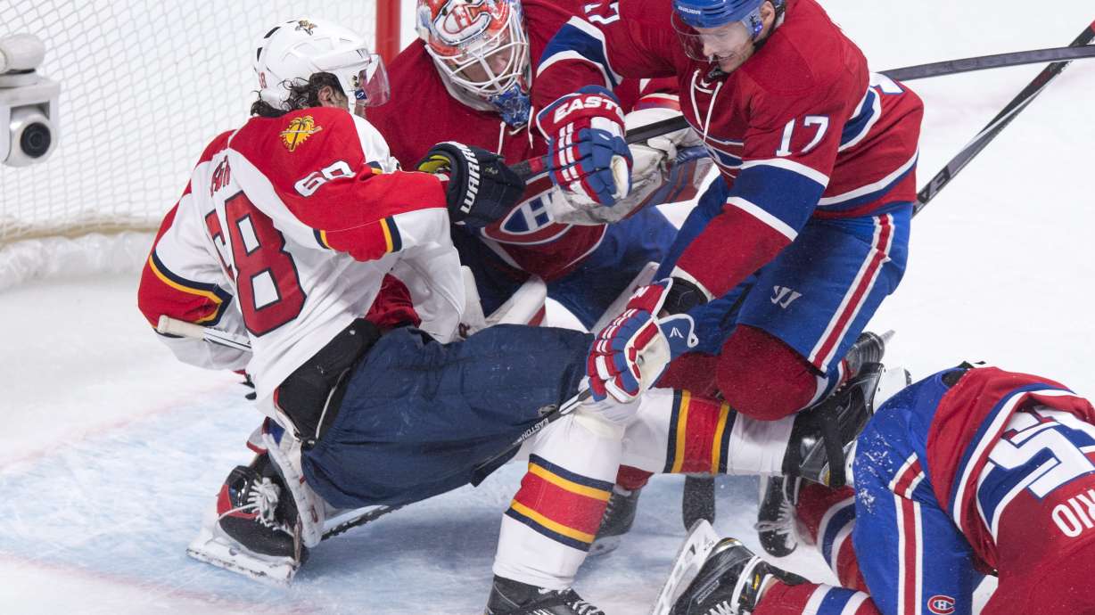 Panthers surge past Canadiens 4-1