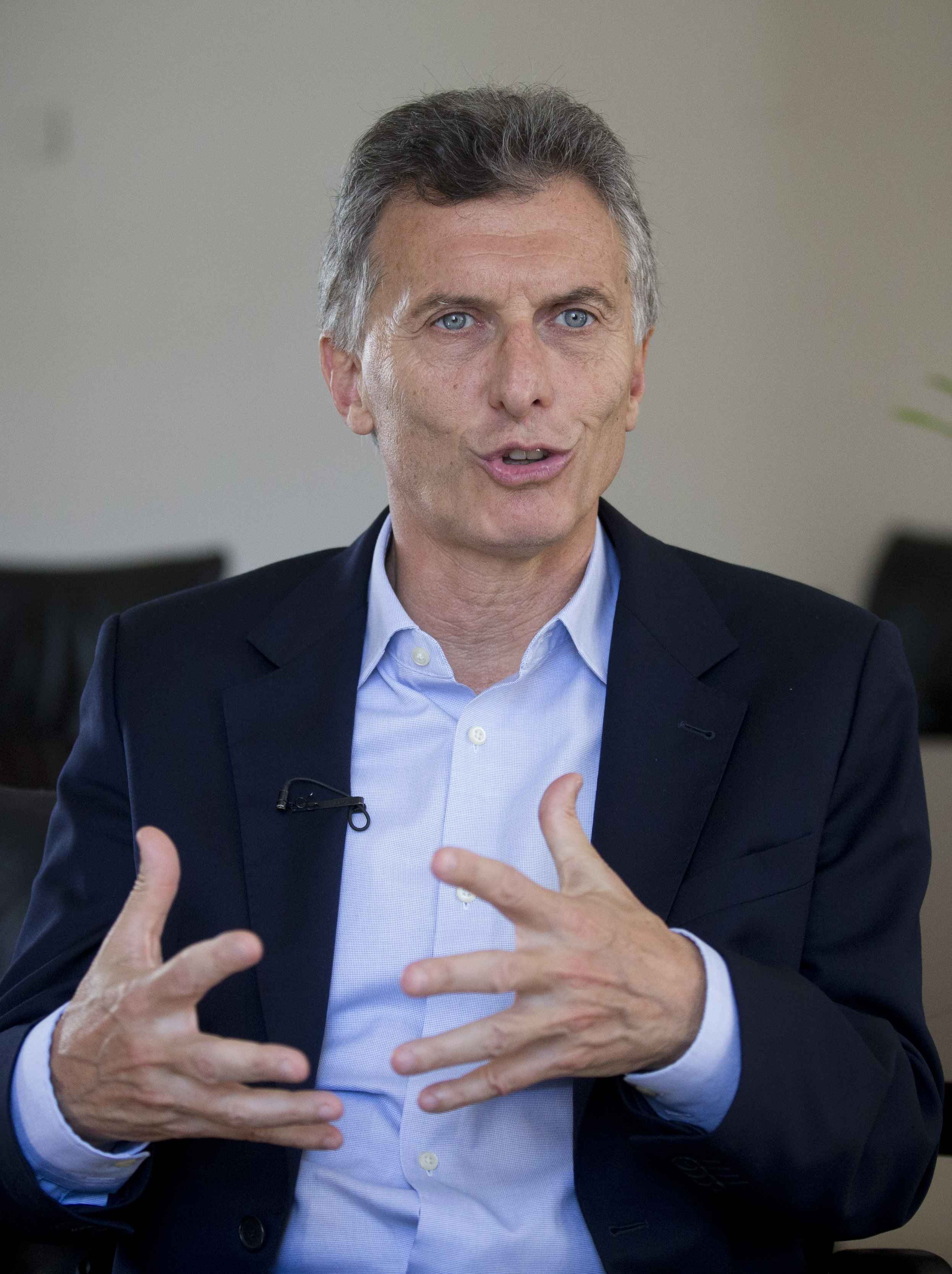 AP Interview: Argentine leader says outraged by corruption