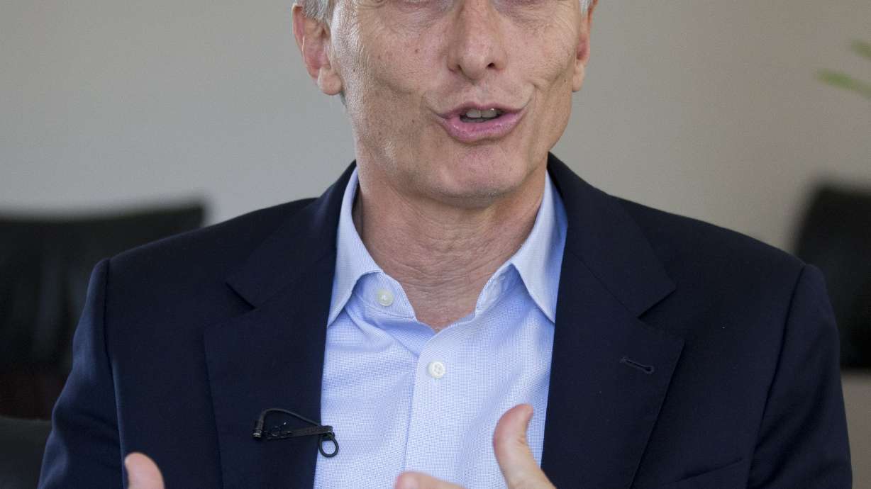 AP Interview: Argentine leader says outraged by corruption