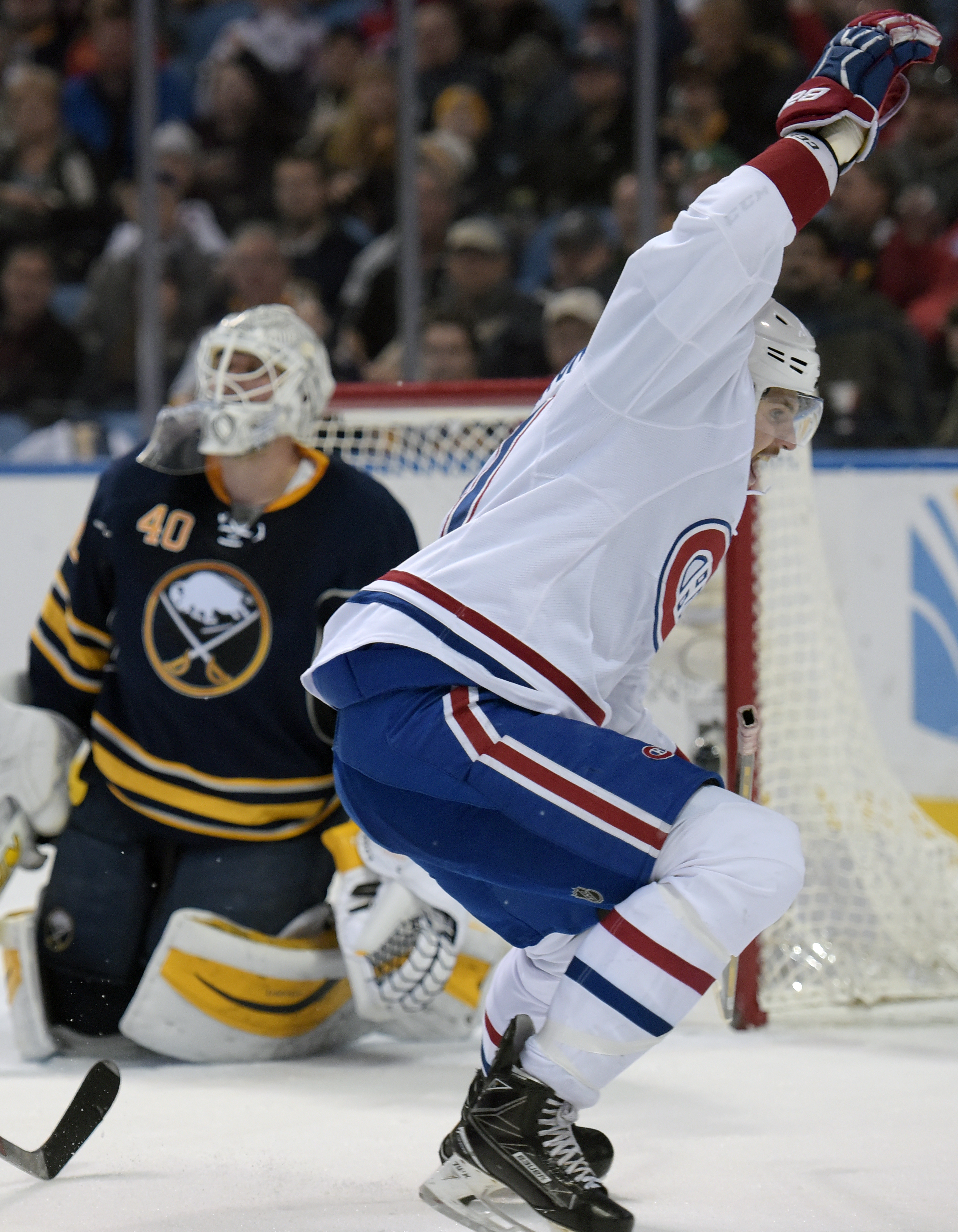 Byron's OT goal leads Canadiens over Sabres 3-2