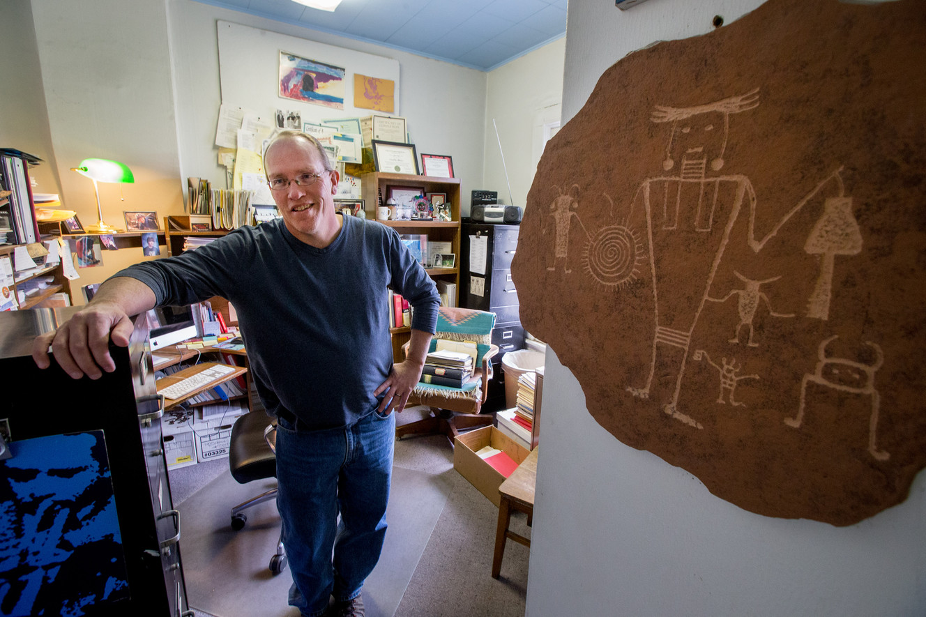 Glenn Bailey of the Crossroads Urban Center talks about the center's work on Tuesday, March 15, 2016, in Salt Lake City, as it celebrates 50 years of service and advocacy for Utahns living in poverty. (Photo: Scott G Winterton, Deseret News)