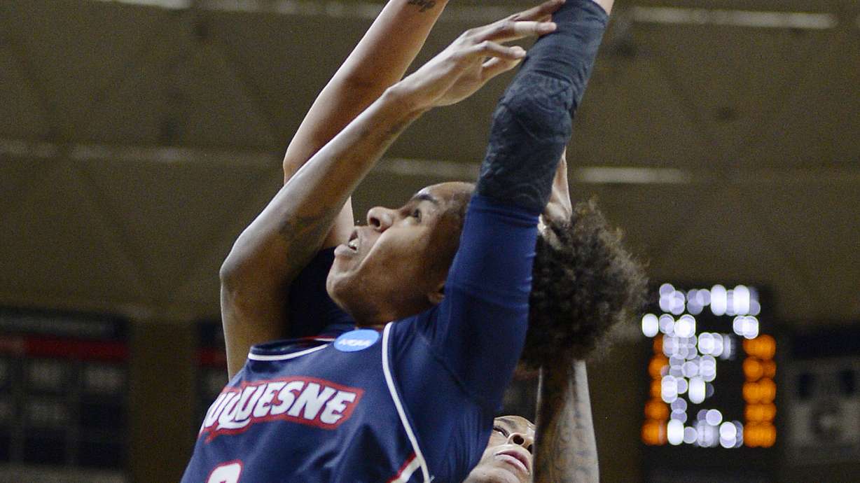 Duquesne beats Seton Hall 97-76 in NCAA tournament debut