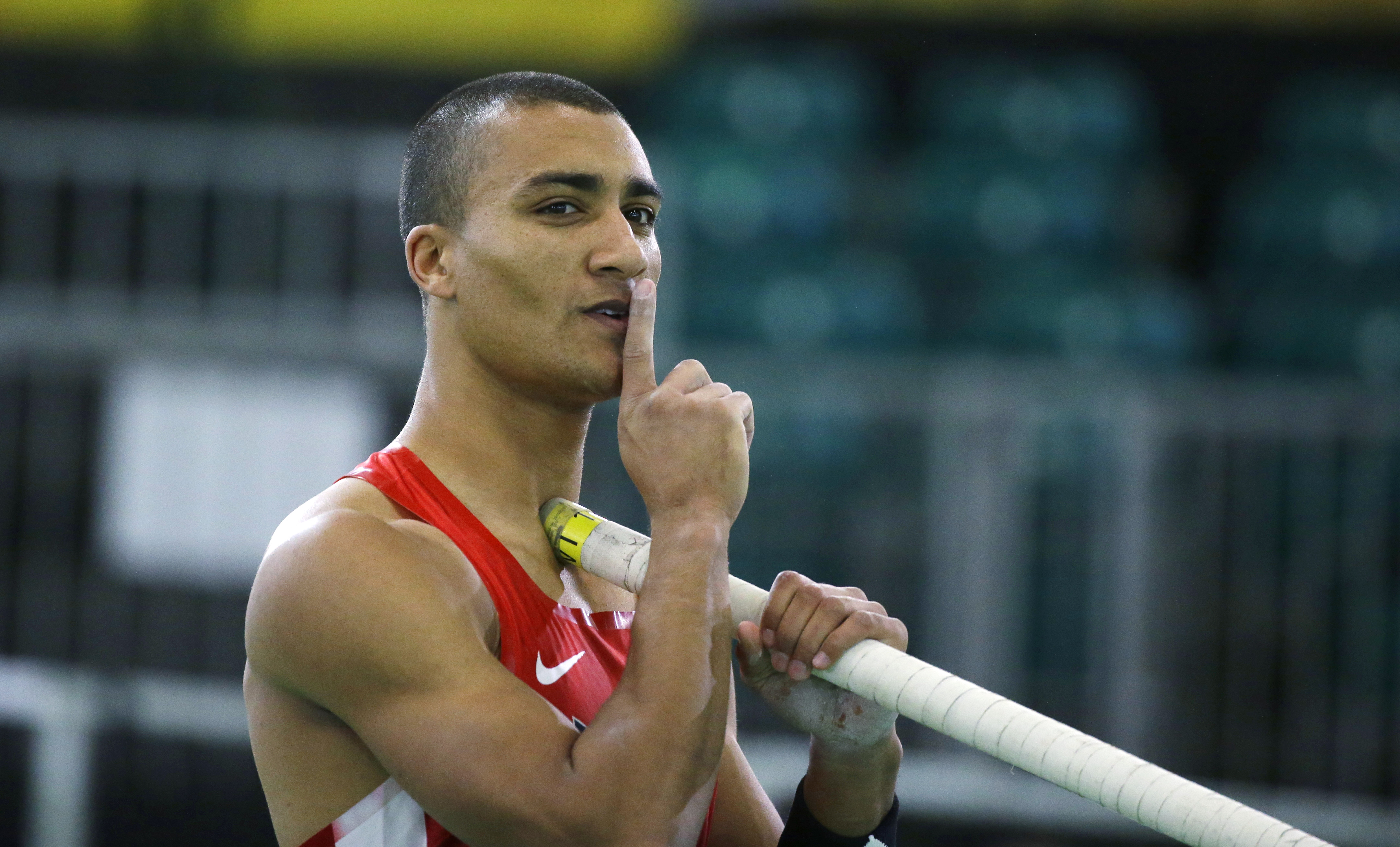 Eaton captures 3rd straight world indoor heptathlon title