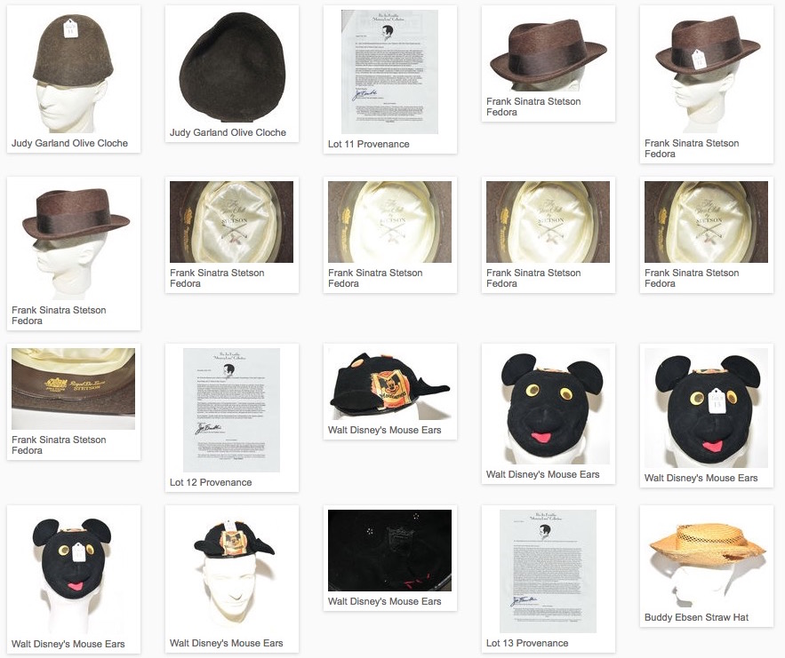 John Wayne's hat, Disney's Mickey Mouse ears, up for auction