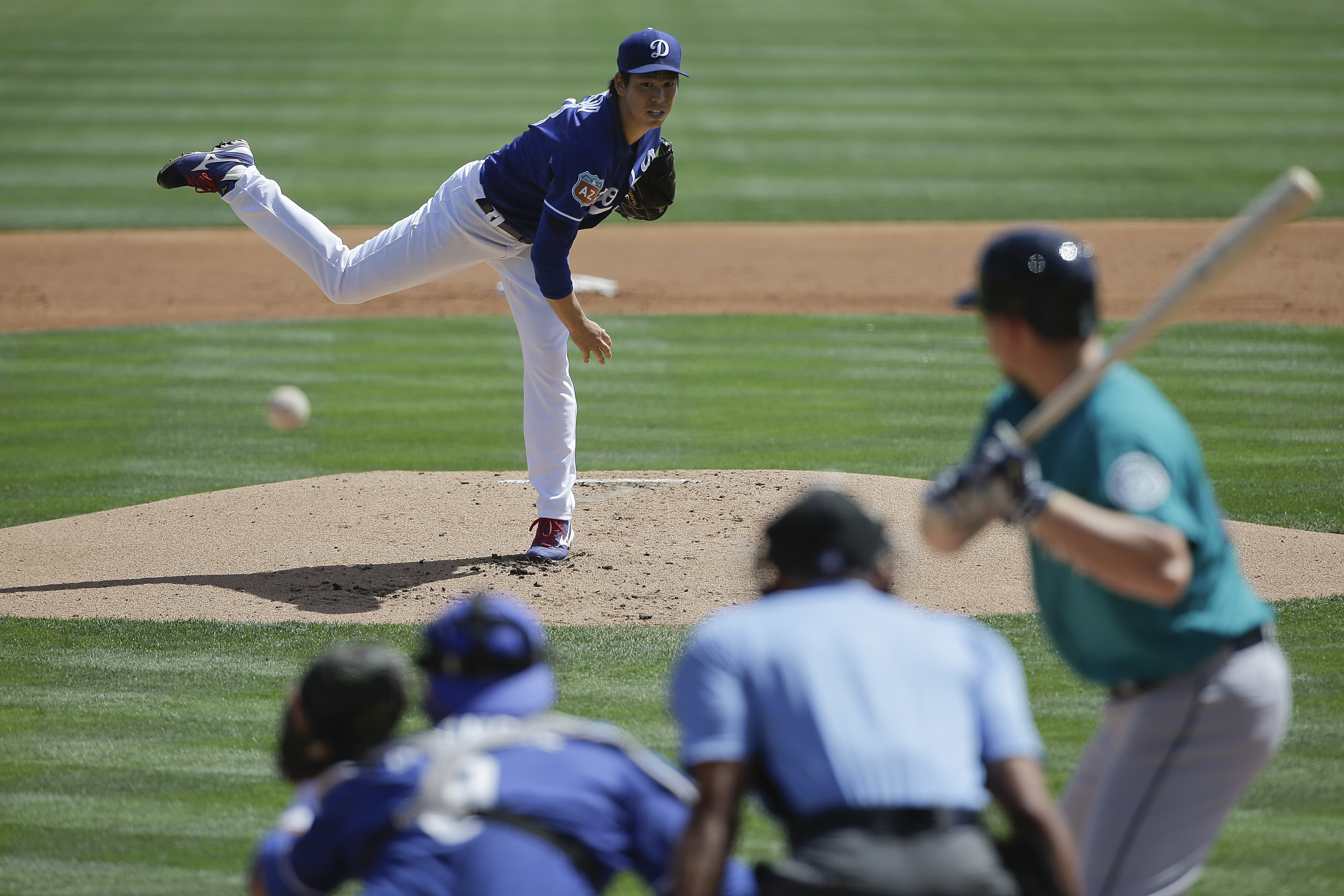 Maeda salvages strong start, but Mariners beat Dodgers 6-3