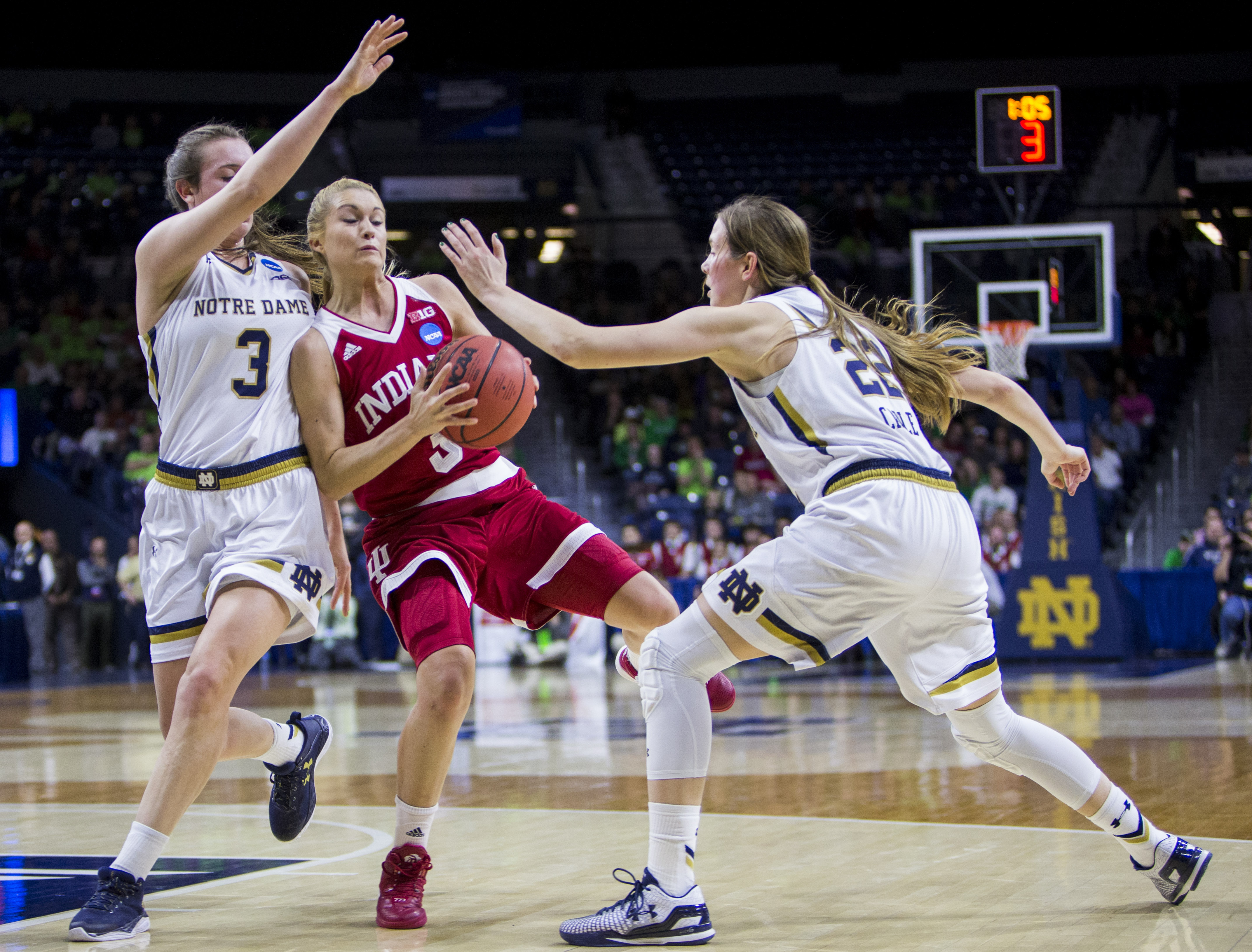 Allen scores 22, leads Notre Dame to 87-70 win over Indiana