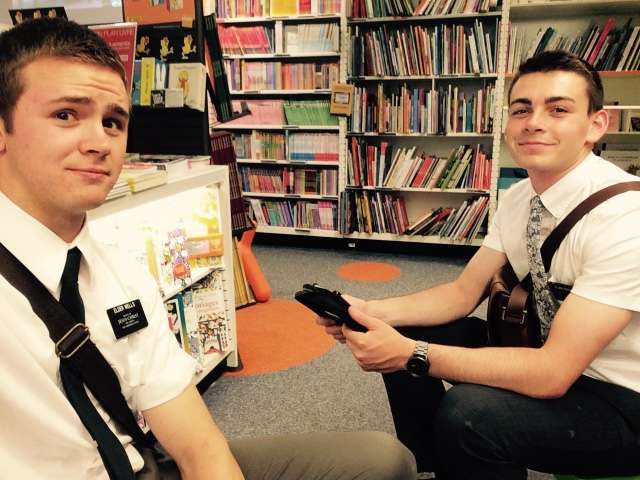 Elder Joseph D. Empey and Elder Mason Wells.