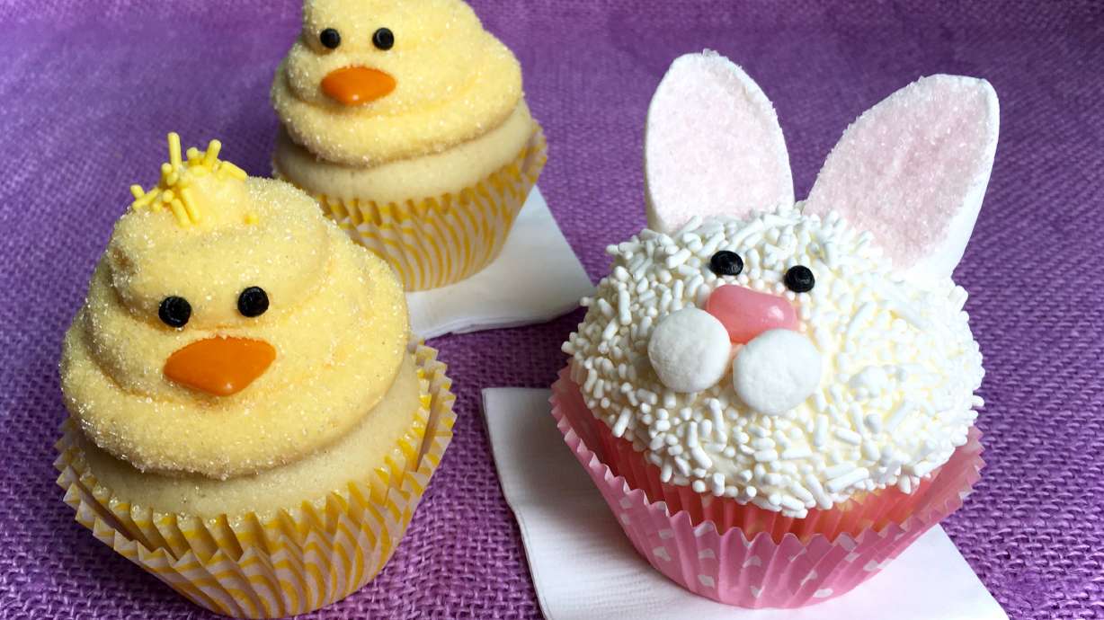Recipe: Turn spring cupcakes into edible 'bunnies' and 'chicks'